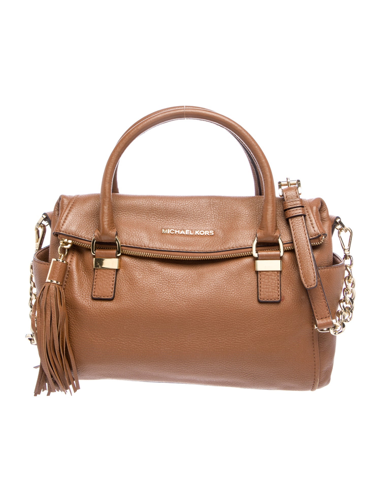 Michael Kors Leather Top Handle Bag