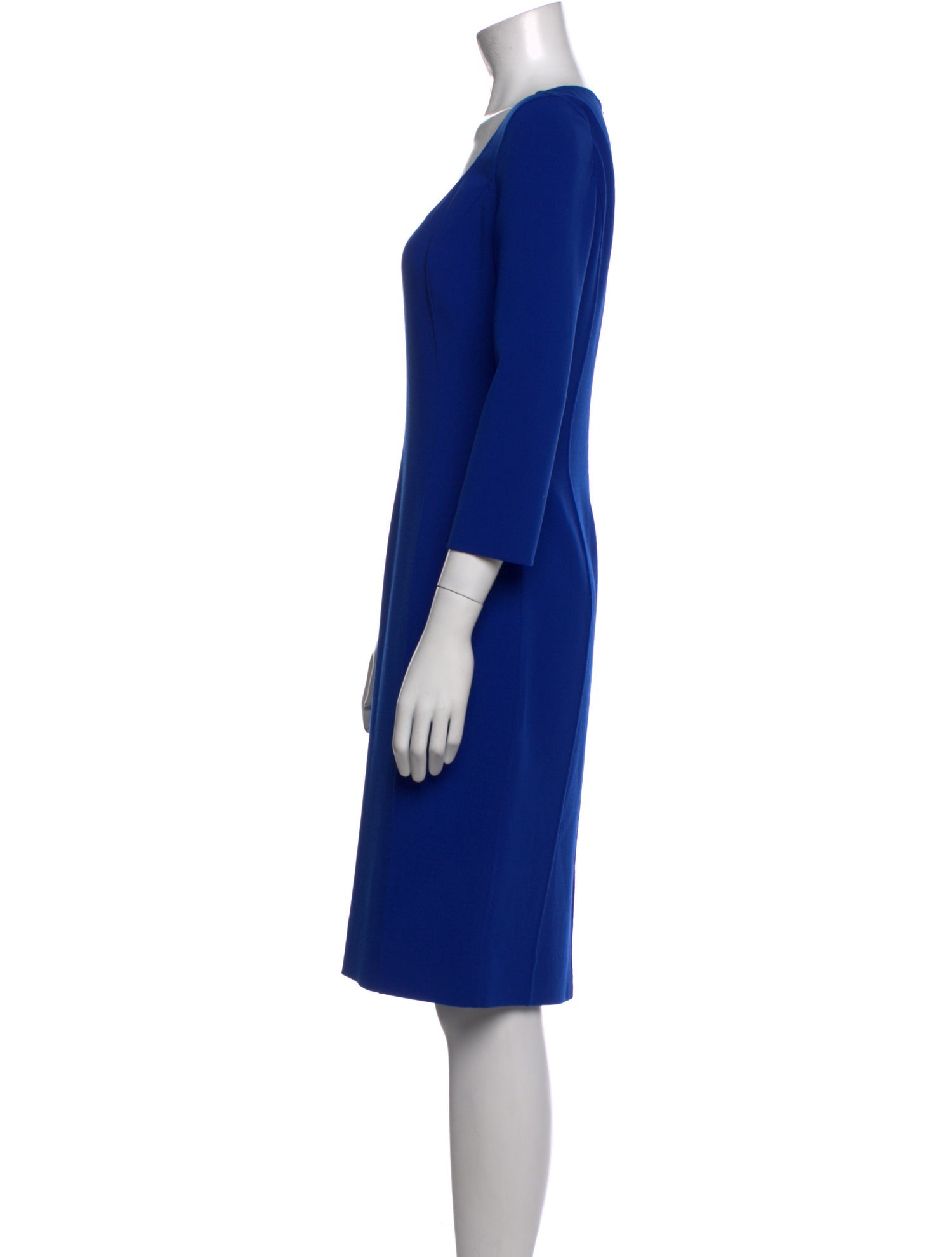 Michael Kors Virgin Wool Knee-Length Dress