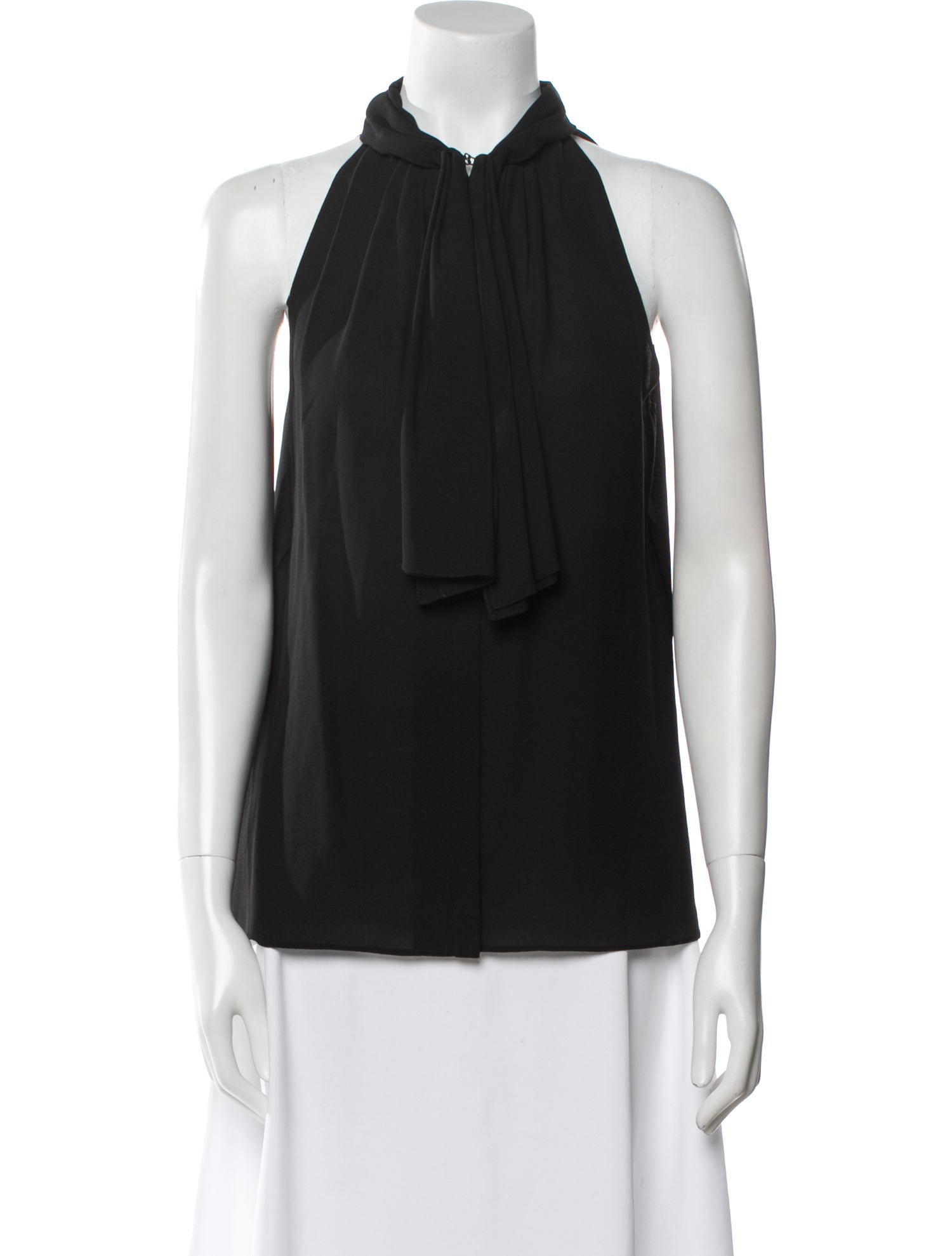 Michael Kors Silk Halterneck Blouse