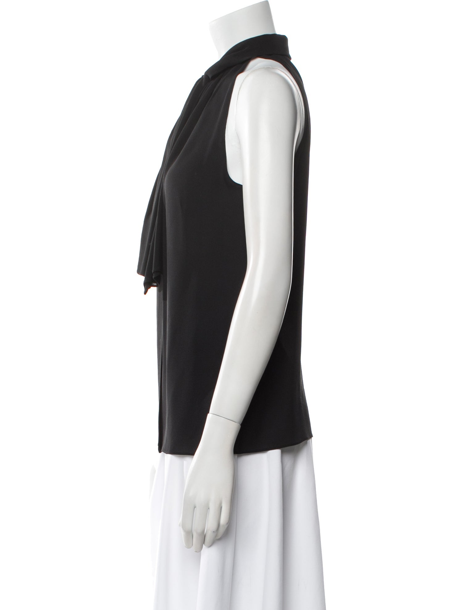 Michael Kors Silk Halterneck Blouse