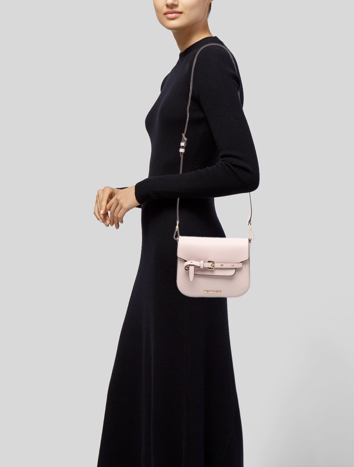 Michael Michael Kors Leather Top Handle Bag