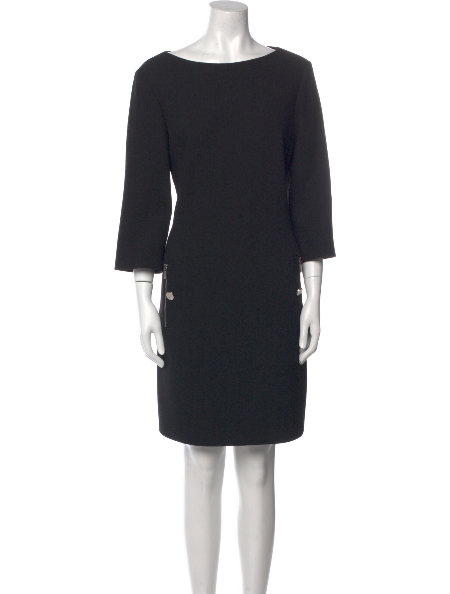 Michael Kors Virgin Wool Knee-Length Dress