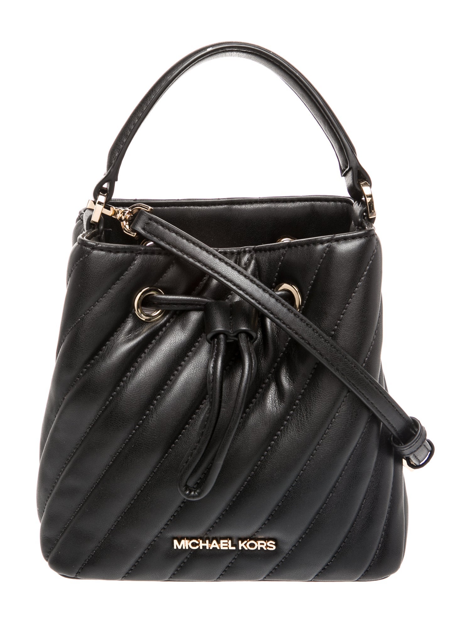 Michael Kors Quilted Bucket Bag