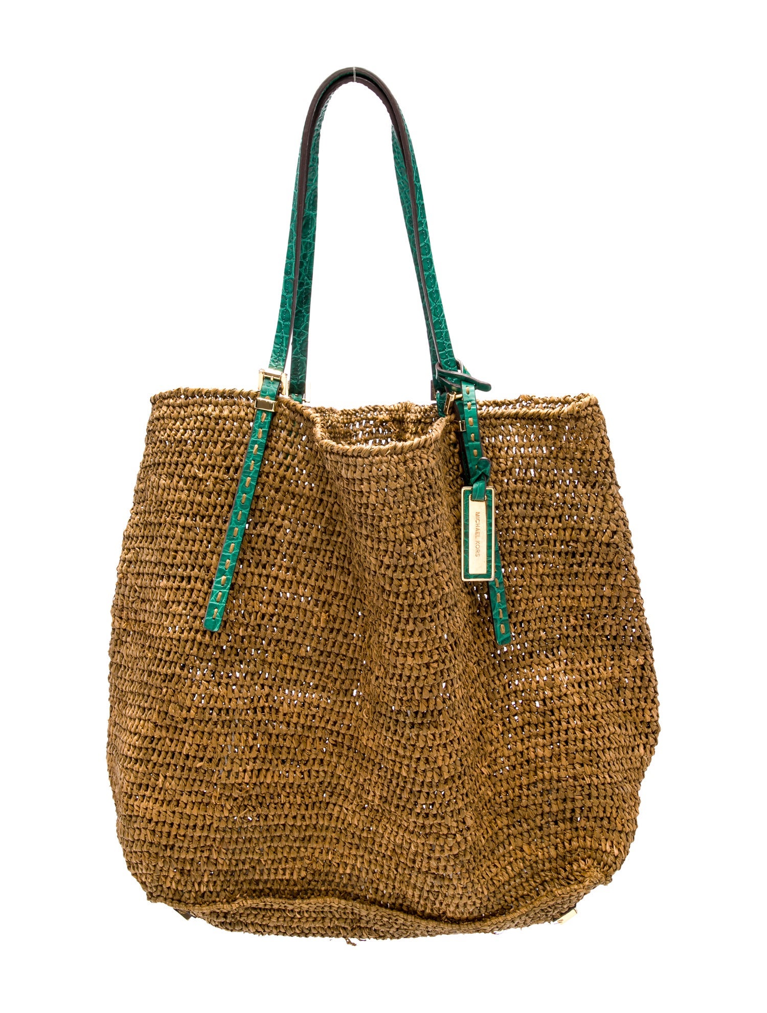 Michael Kors Straw Tote