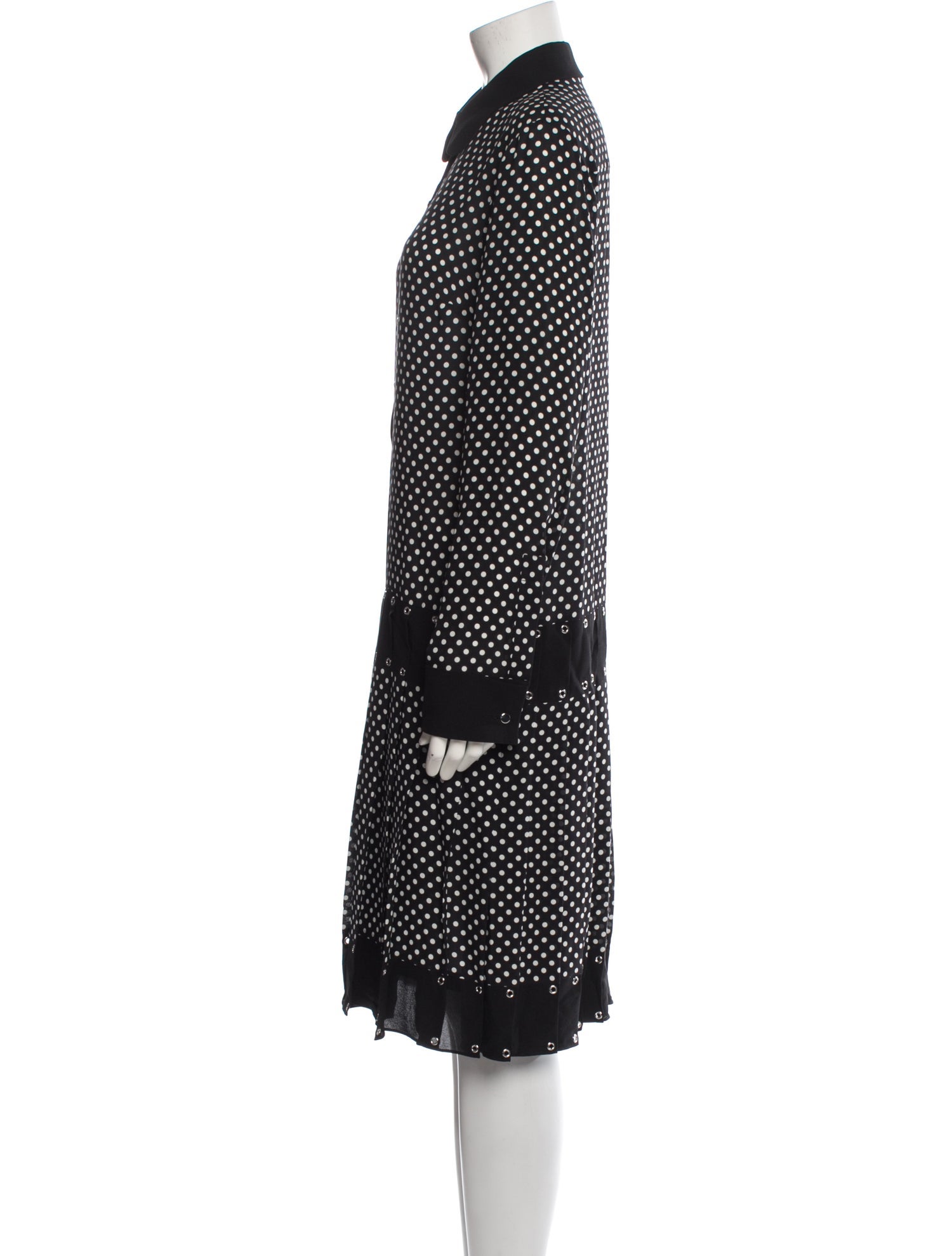 Michael Kors Silk Knee-Length Dress