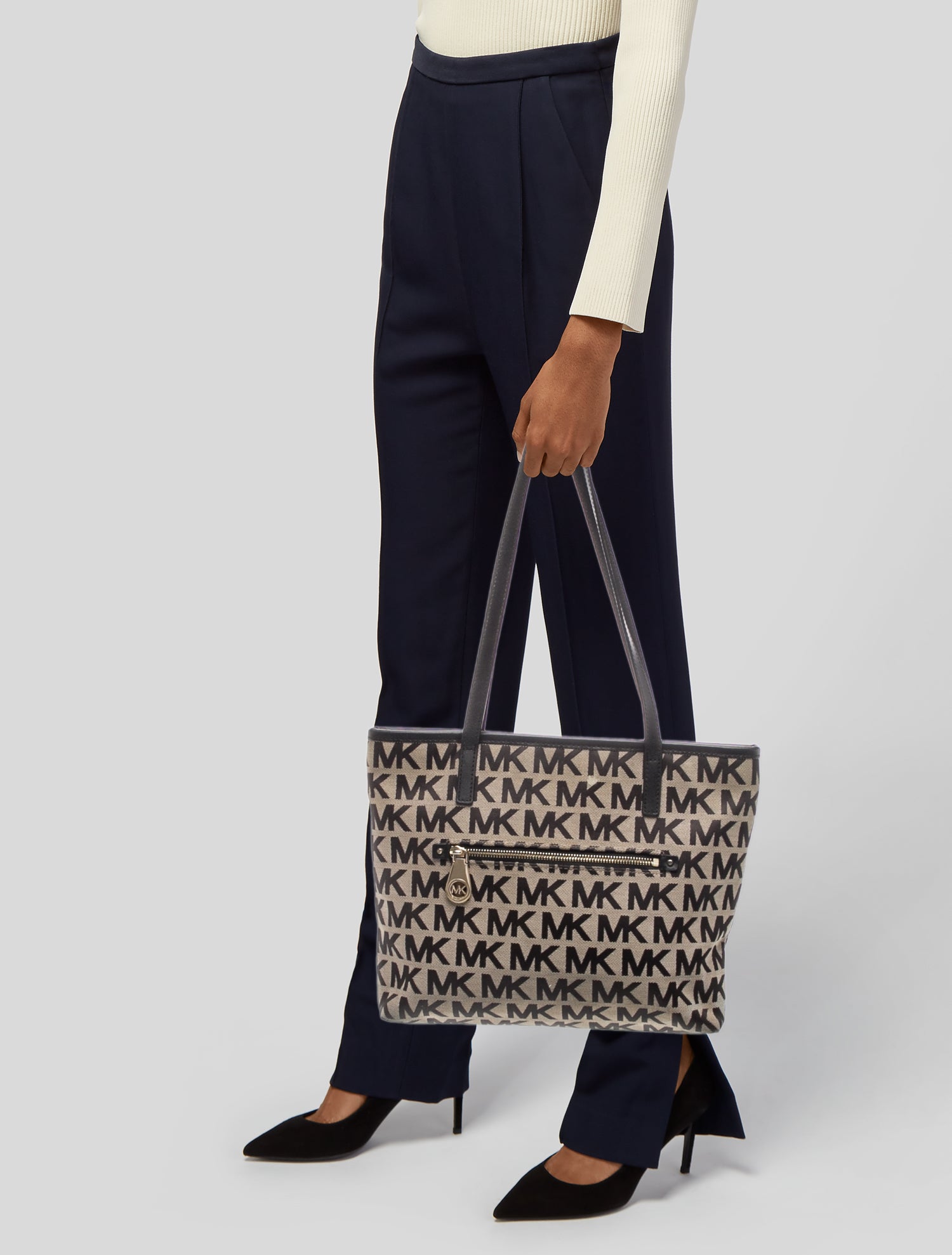 Michael Kors Canvas Shoulder Bag