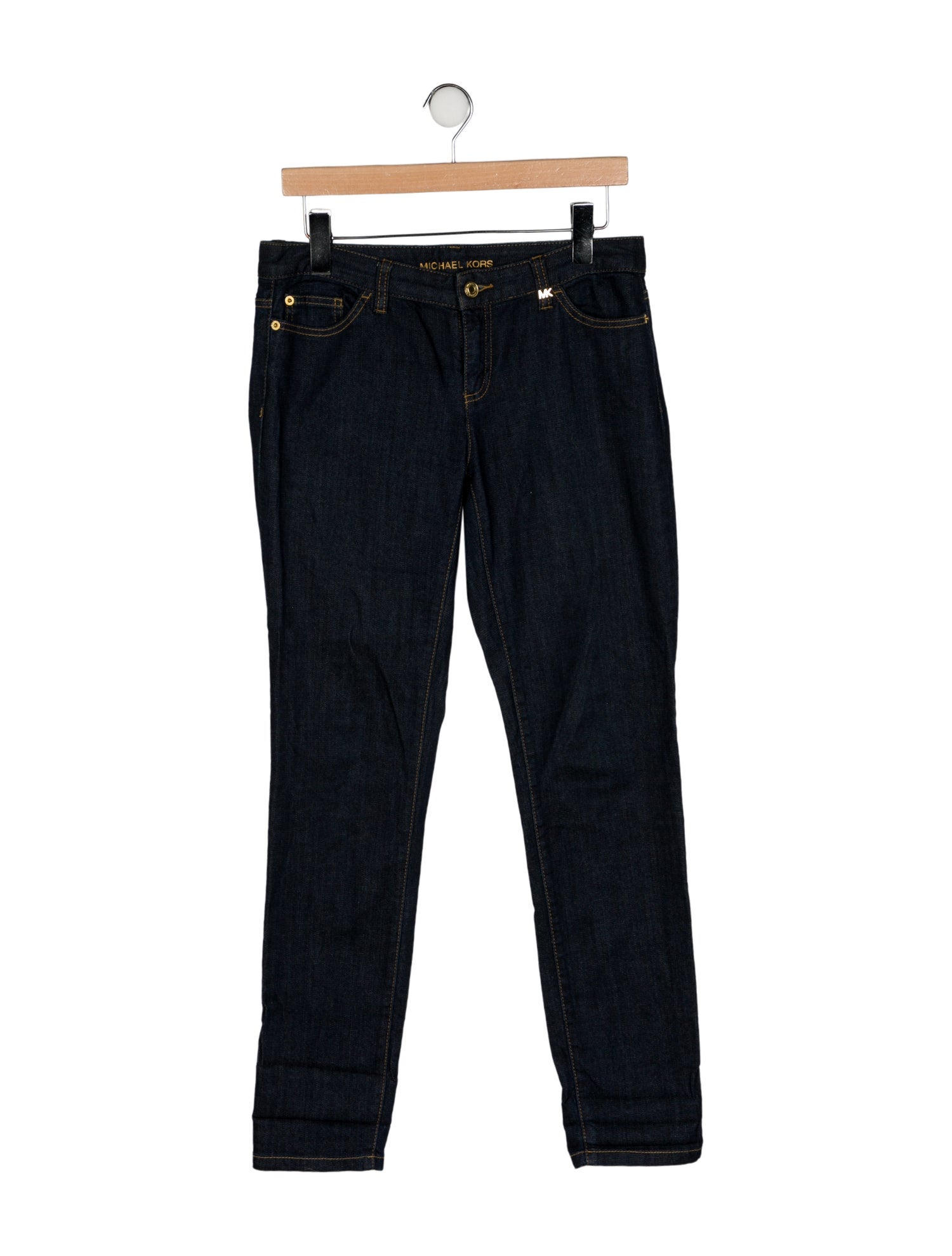 Michael Kors Mid-Rise Skinny Leg Jeans