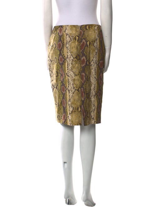 Michael Kors Linen Knee-Length Skirt