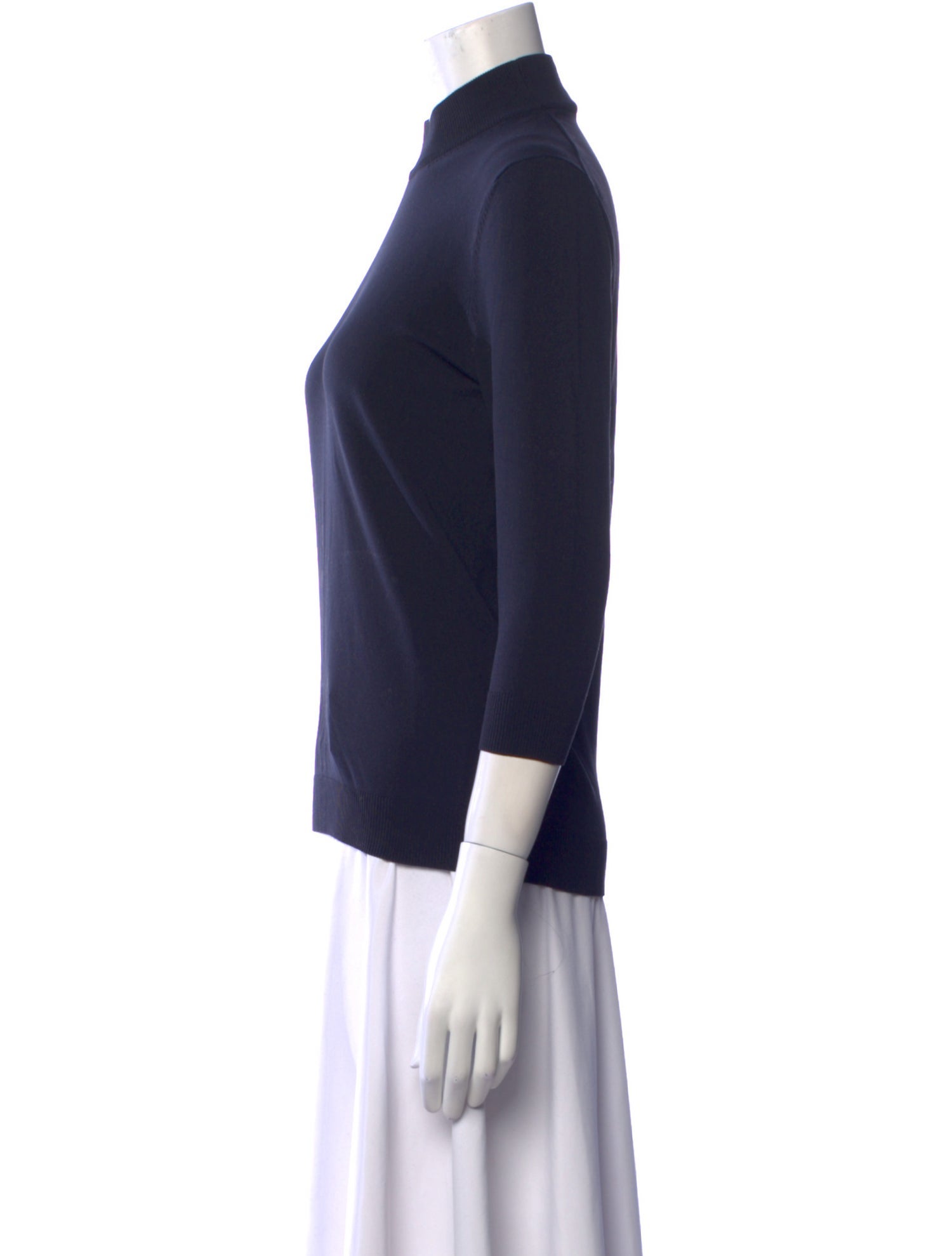 Michael Kors Nylon Mock Neck Sweater