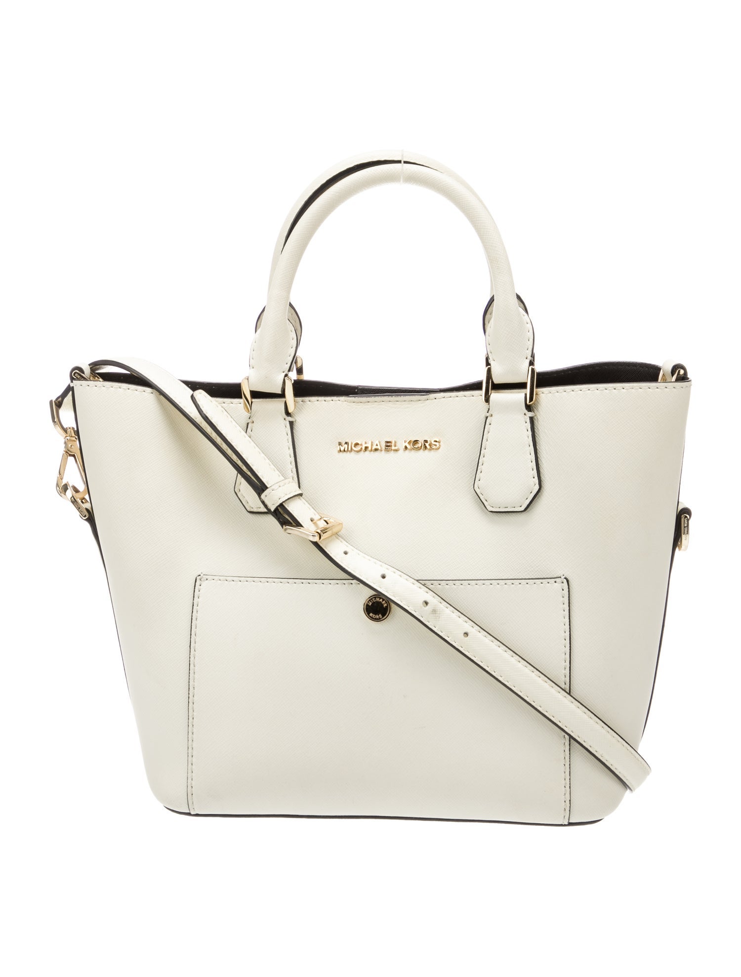 Michael Kors Saffiano Leather Top Handle Bag