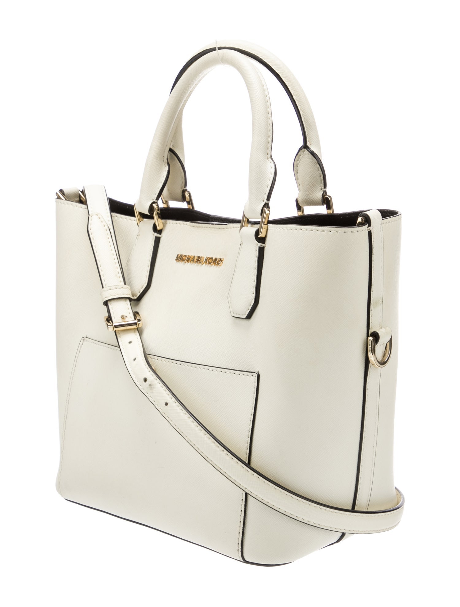 Michael Kors Saffiano Leather Top Handle Bag