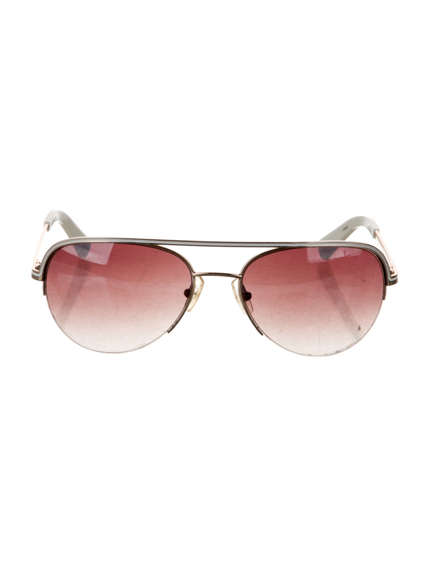 Michael Kors Aviator Gradient Sunglasses