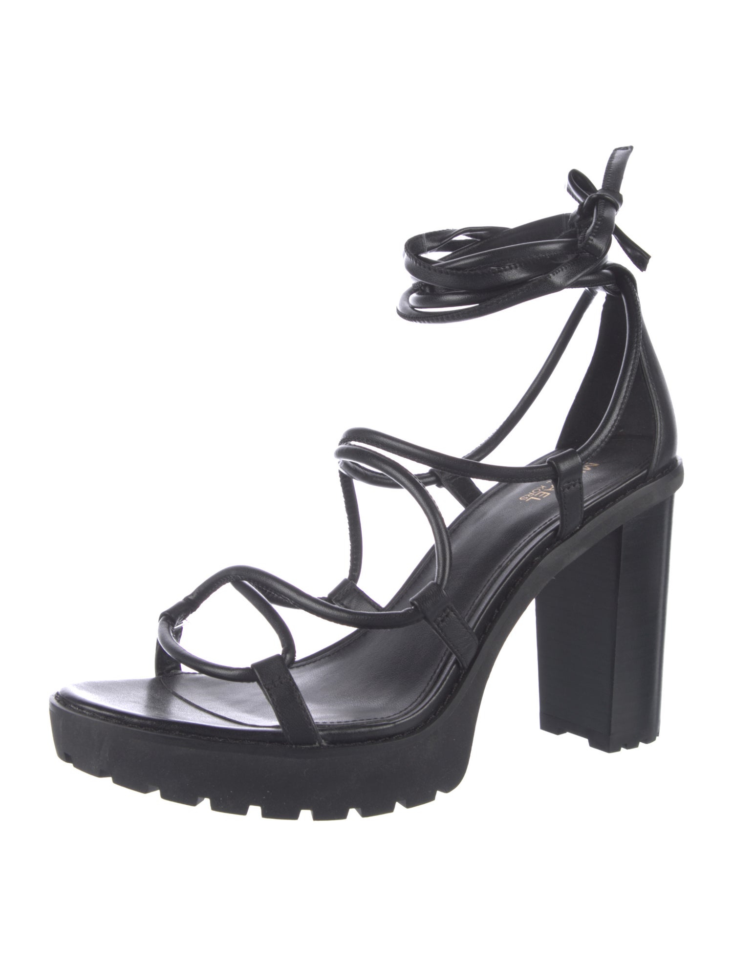 Michael Kors Leather Gladiator Sandals