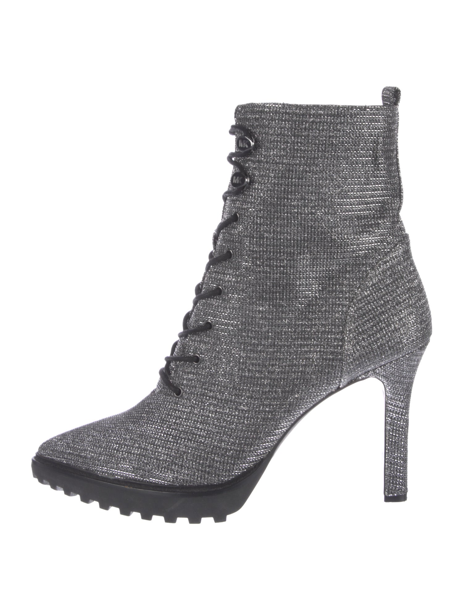Michael Kors Glitter Lace-Up Boots