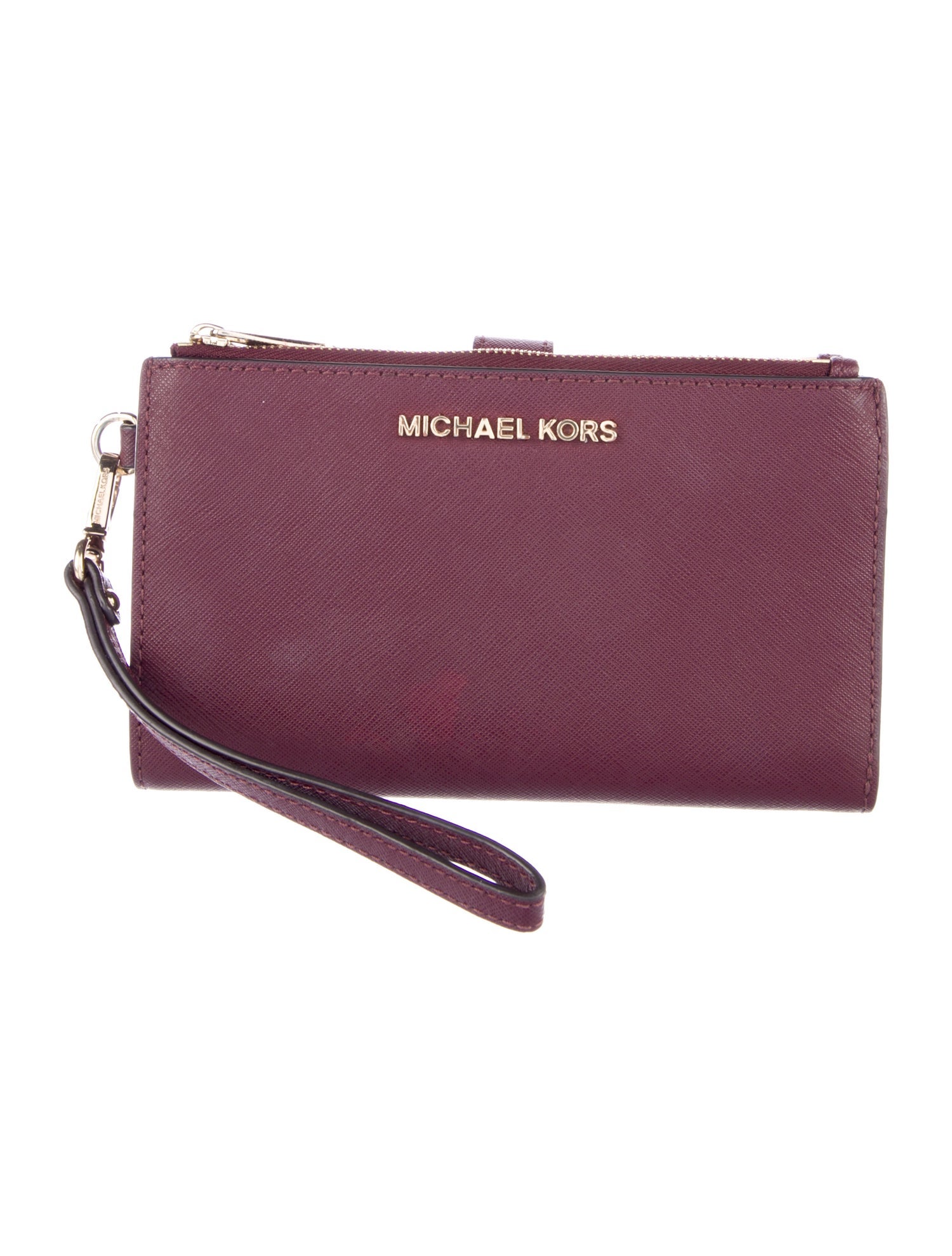 Michael Kors Leather Wristlet