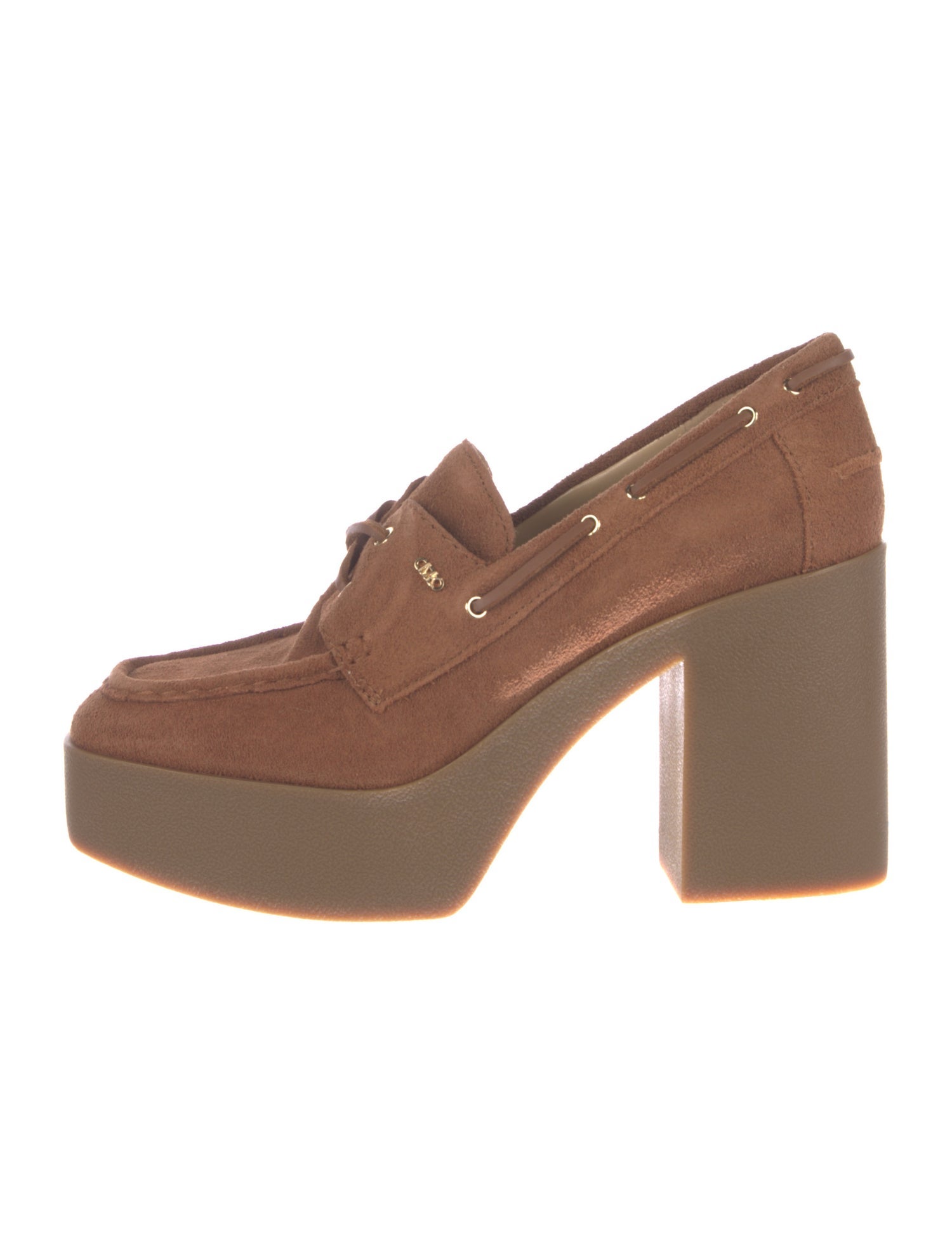 Michael Kors Suede Lace-Up Boots