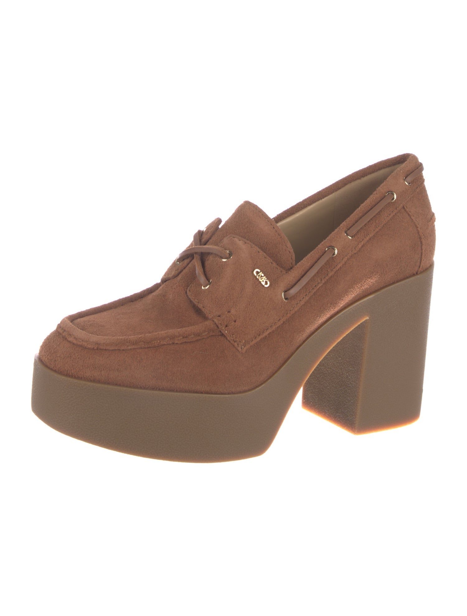 Michael Kors Suede Lace-Up Boots