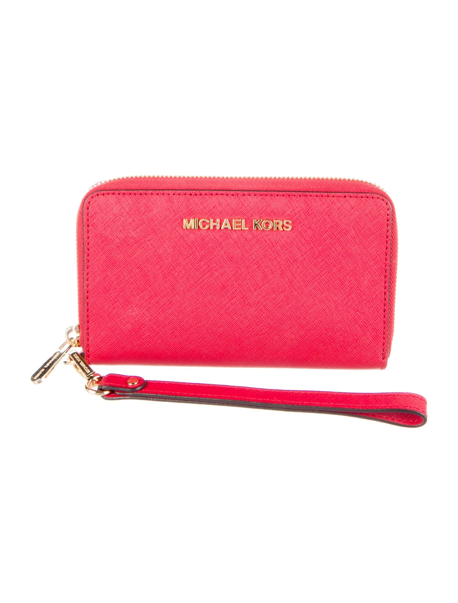 Michael Kors Leather Wristlet