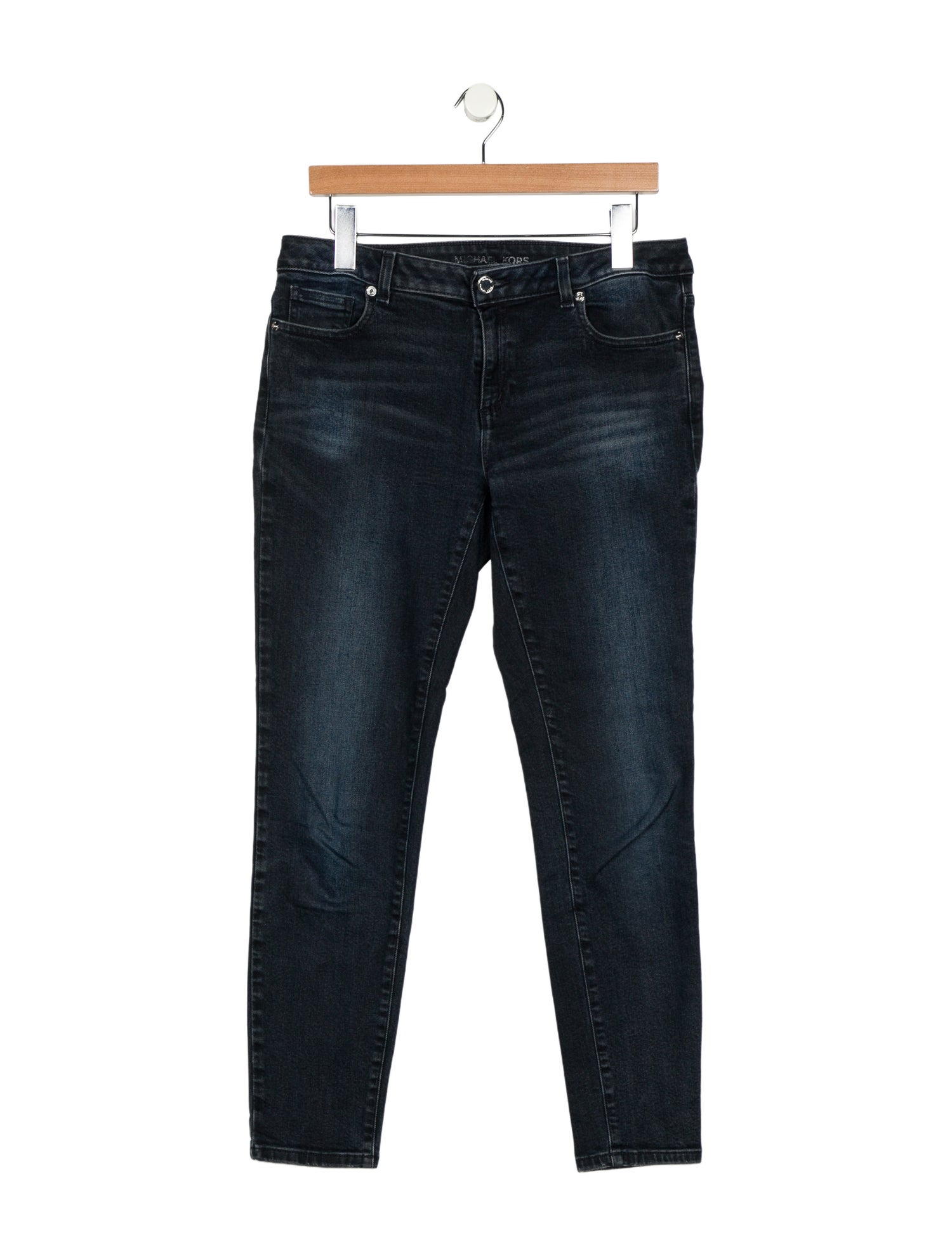 Michael Kors Low-Rise Skinny Leg Jeans