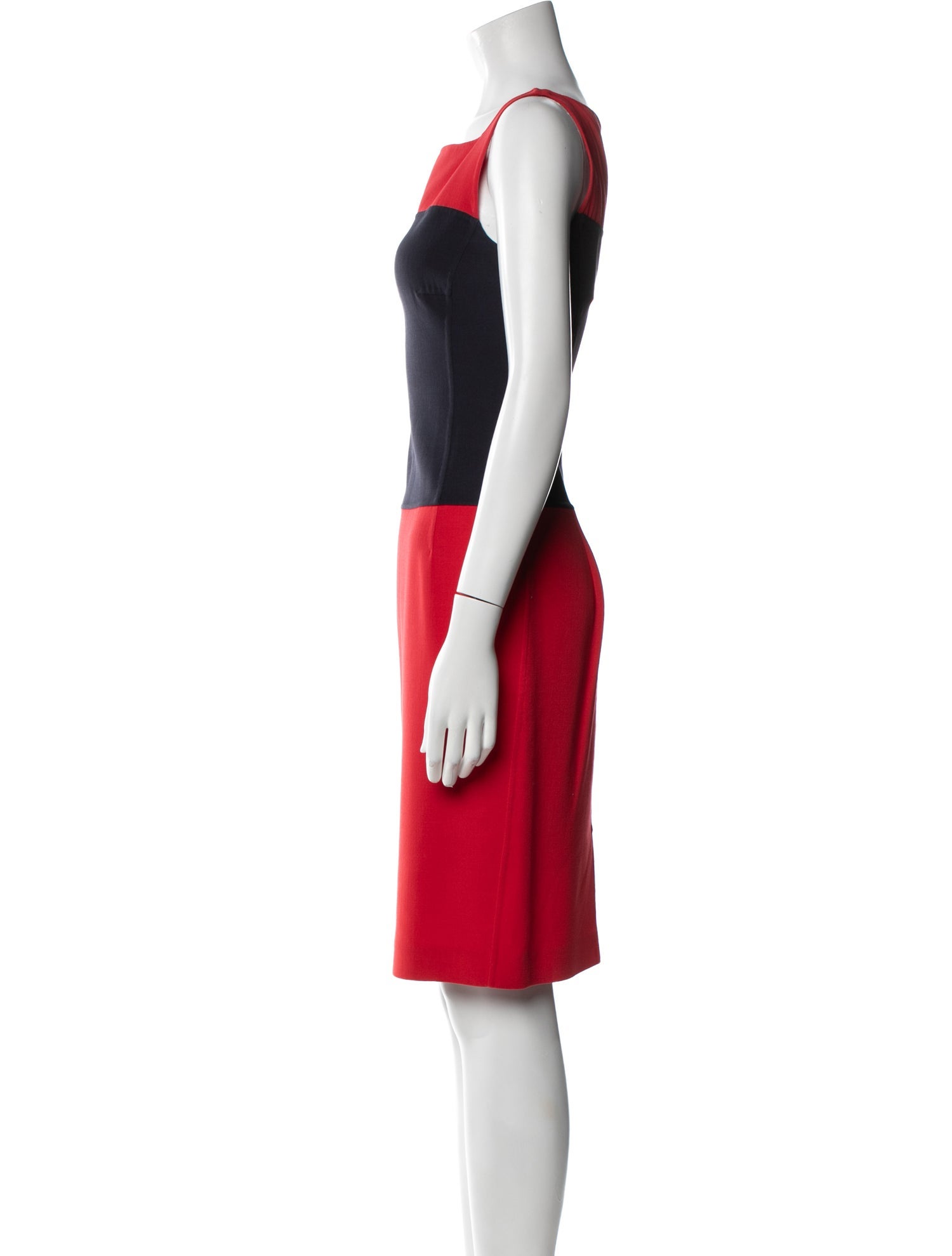 Michael Kors Square Neckline Knee-Length Dress