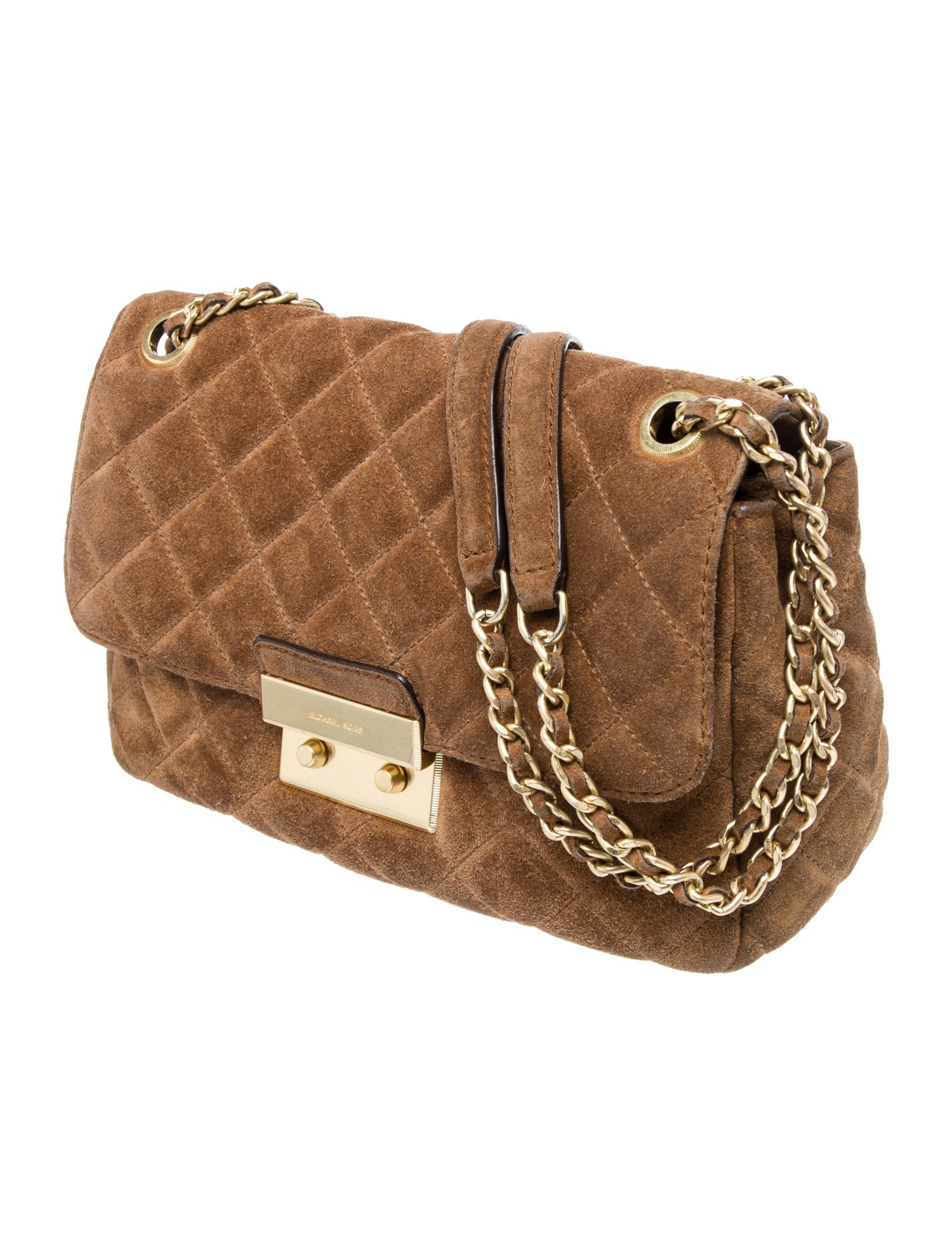 Michael Kors Suede Shoulder Bag