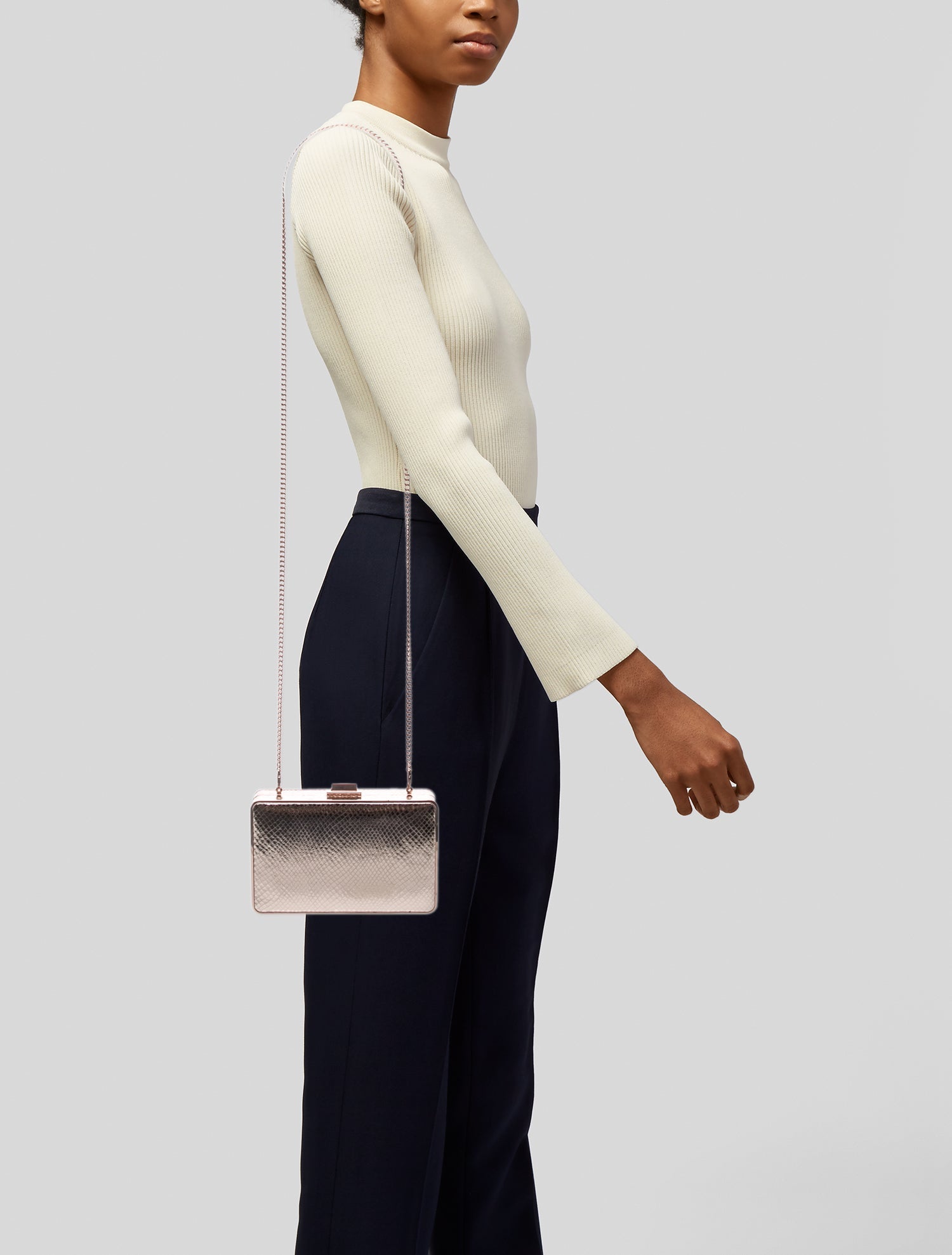 Michael Kors Metal Minaudière