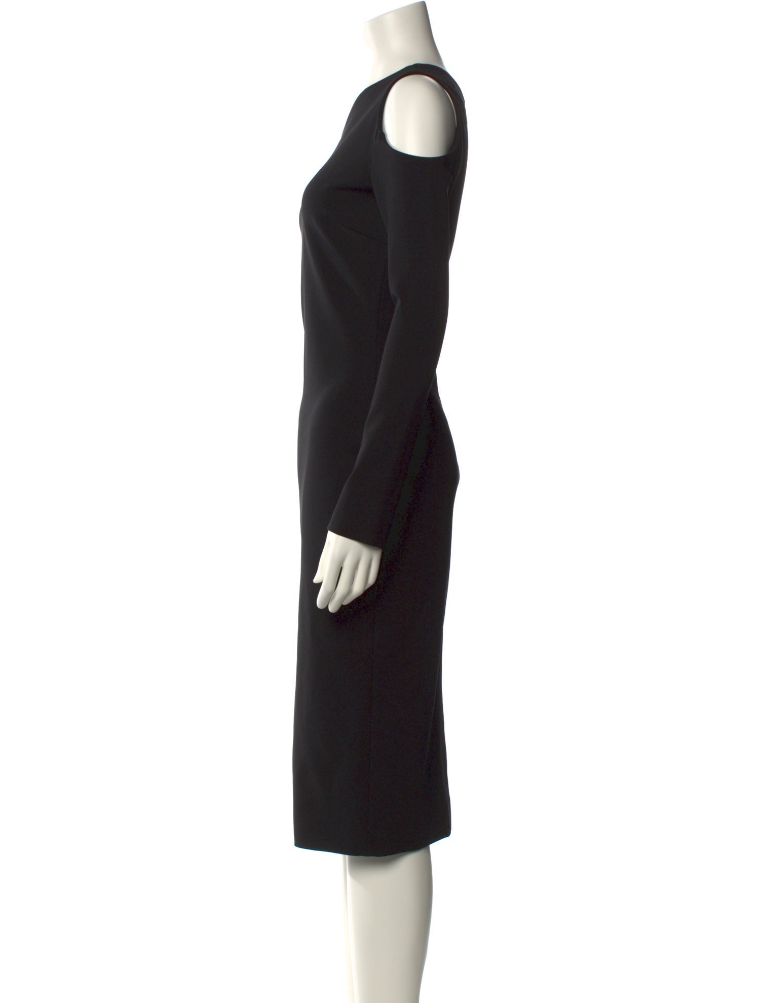 Michael Kors One-Shoulder Knee-Length Dress