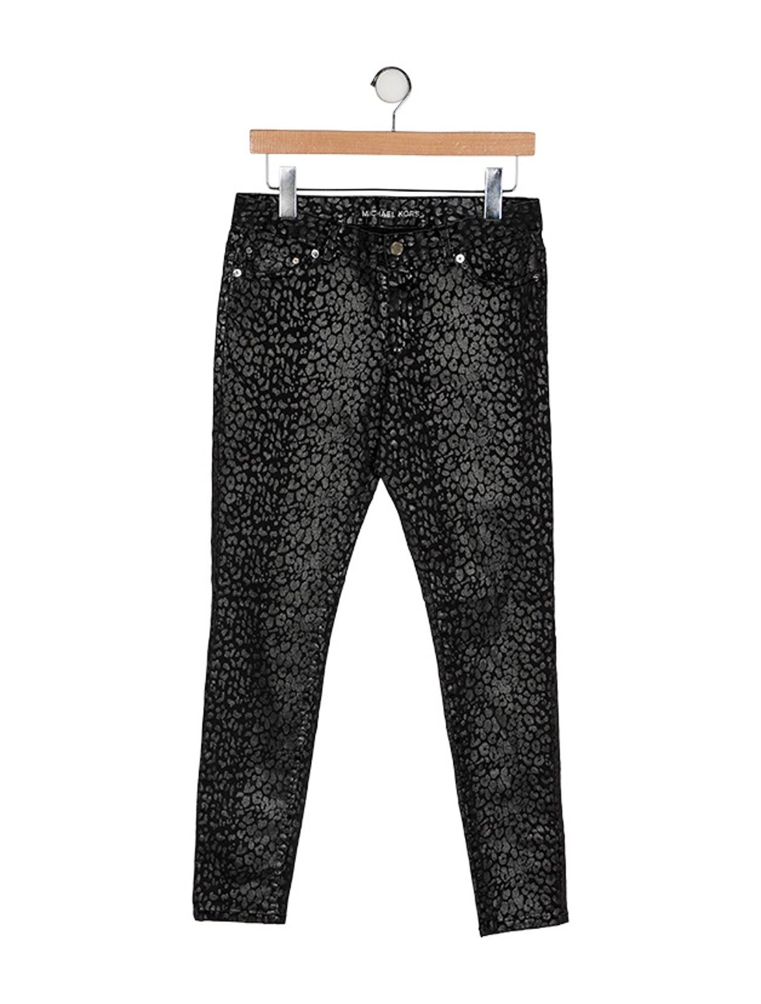 Michael Kors Mid-Rise Skinny Leg Jeans