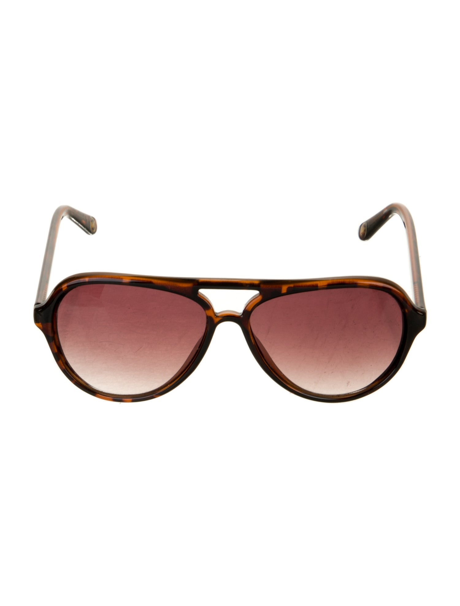 Michael Kors Aviator Gradient Sunglasses