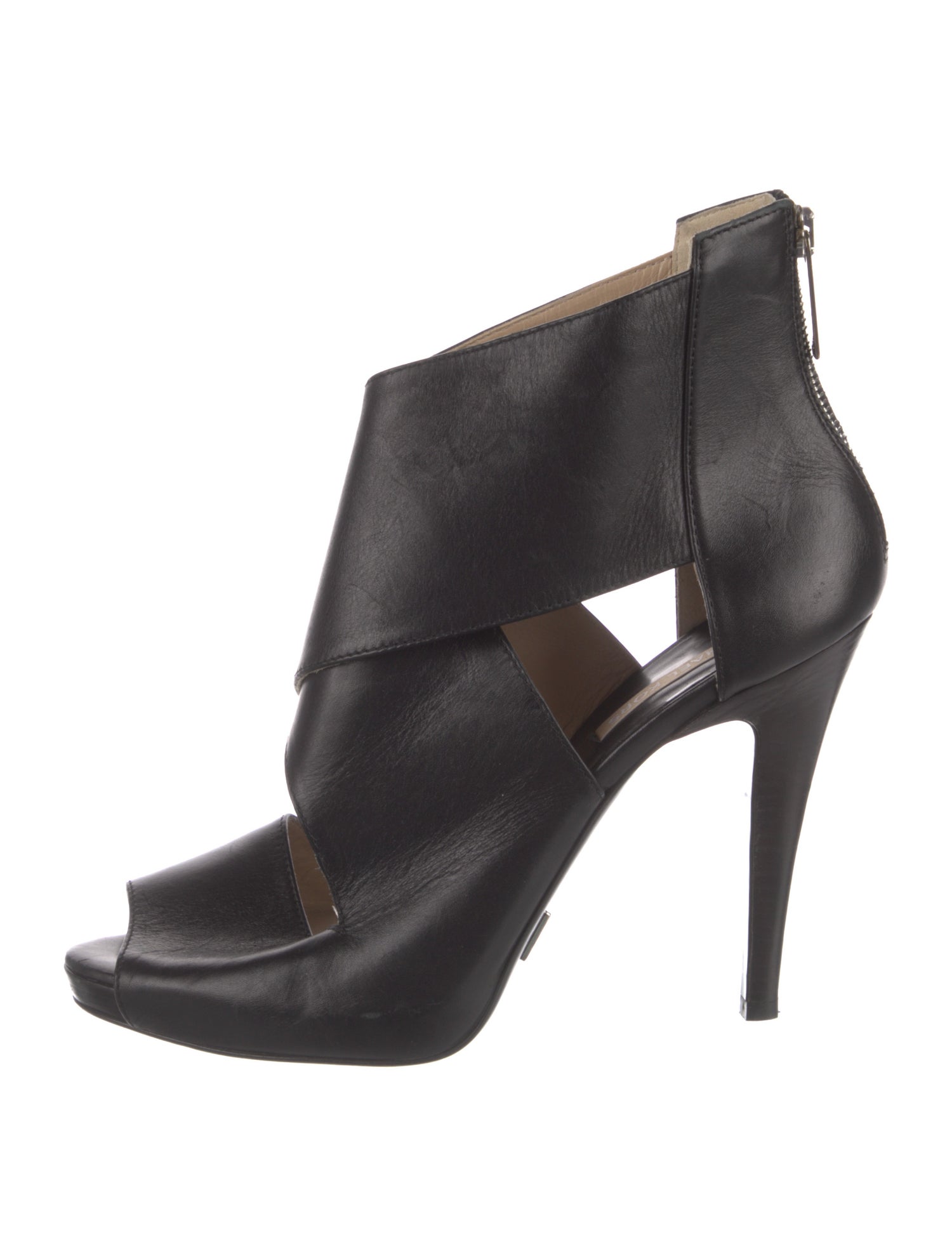 Michael Kors Leather T-Strap Pumps