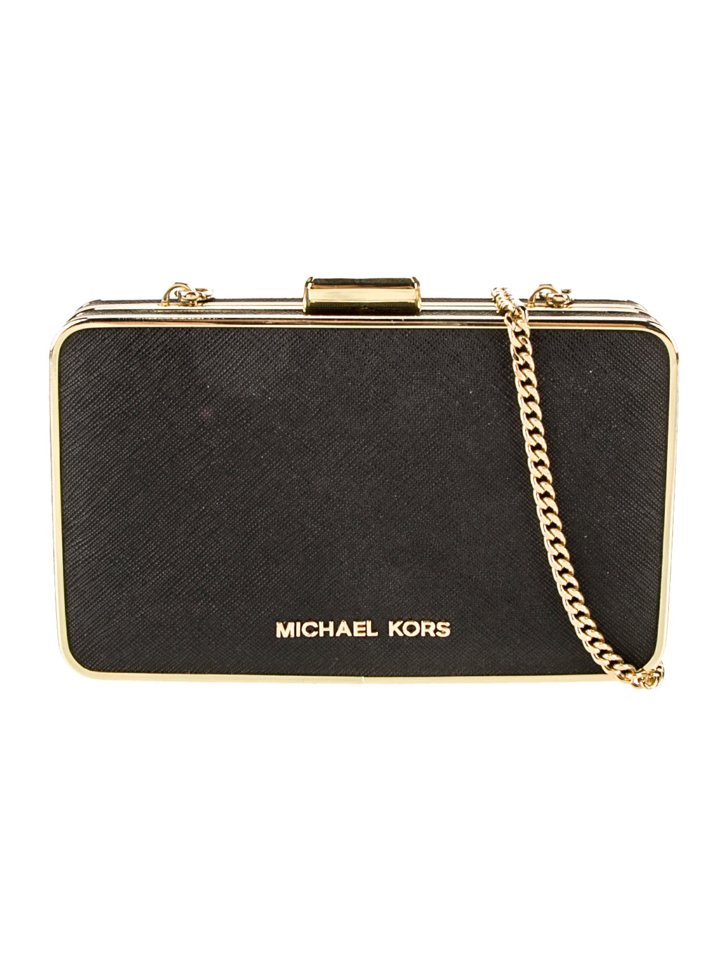 Michael Kors Saffiano Leather Minaudière