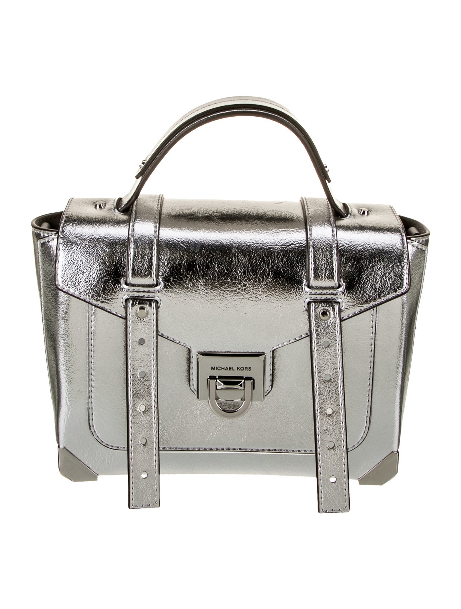 Michael Kors Leather Top Handle Bag