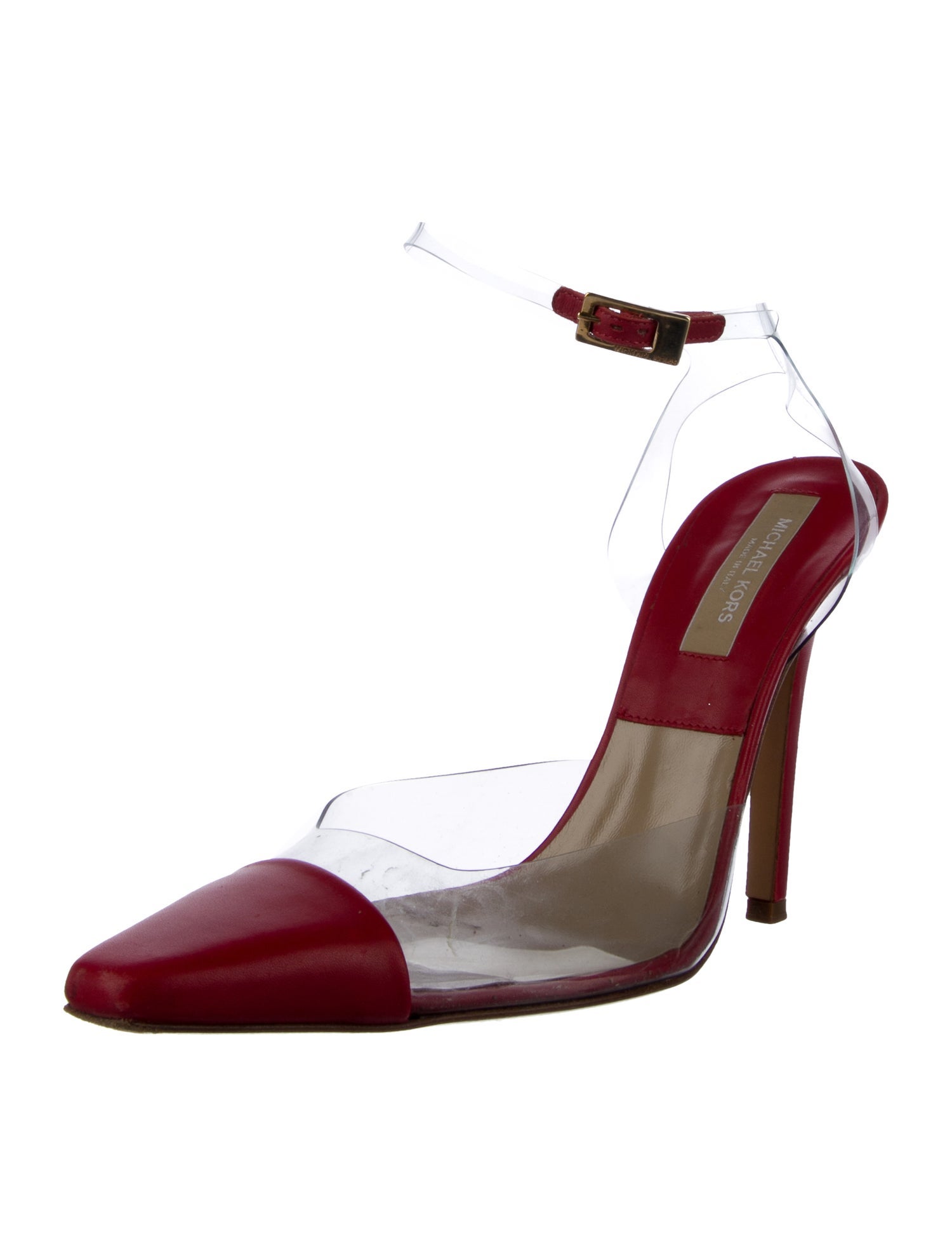 Michael Kors Leather Slingback Pumps