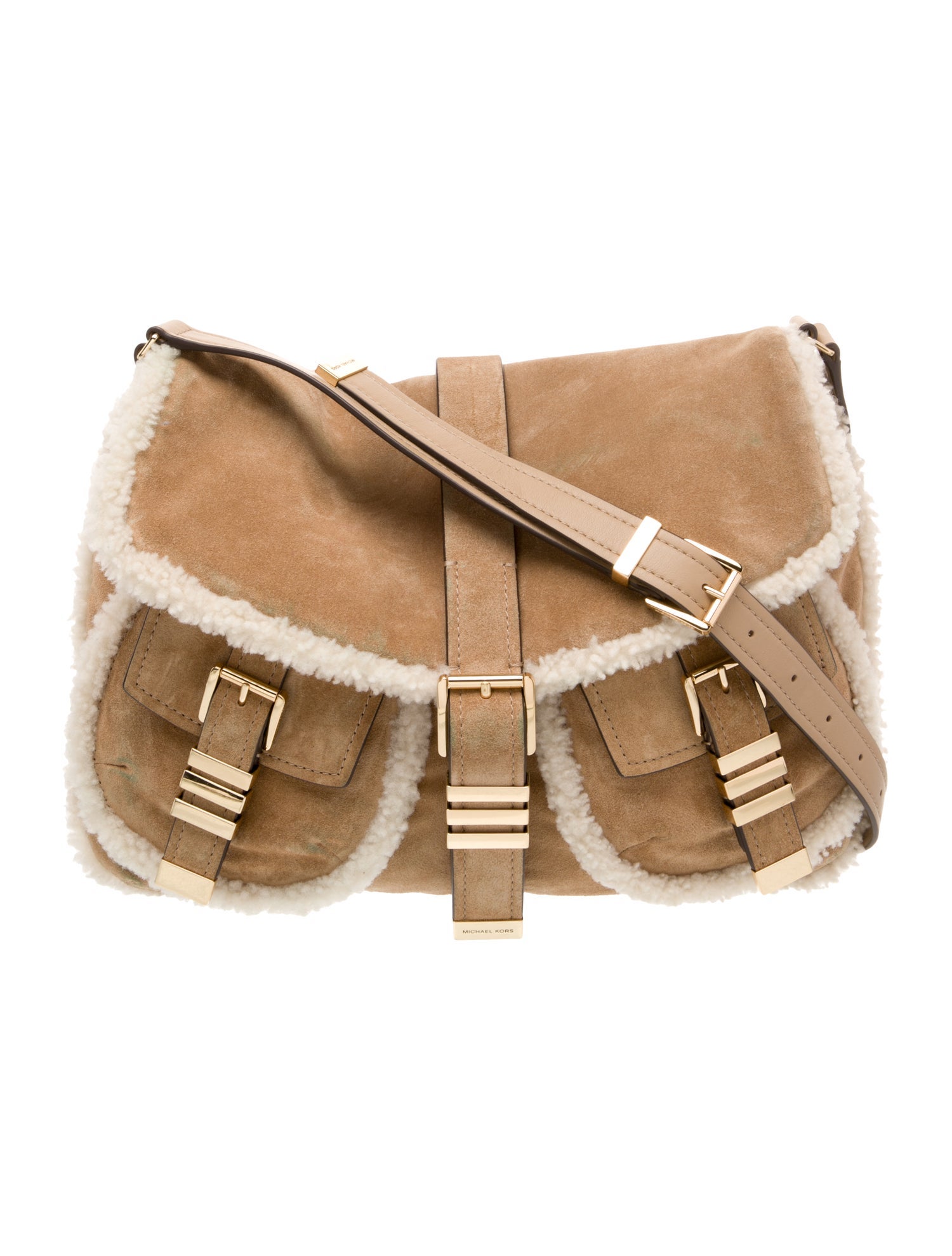 Michael Kors Suede Crossbody Bag