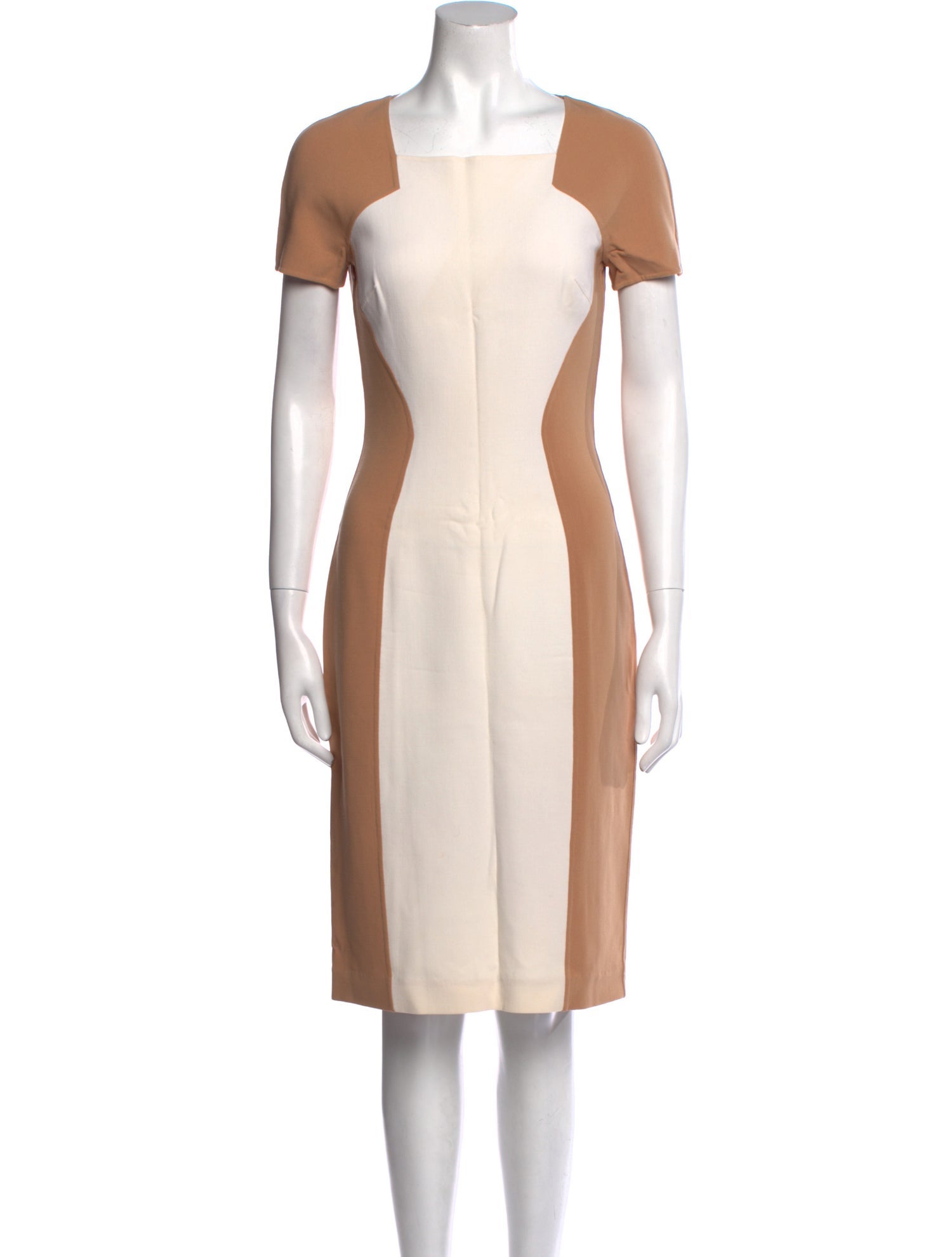 Michael Kors Virgin Wool Knee-Length Dress