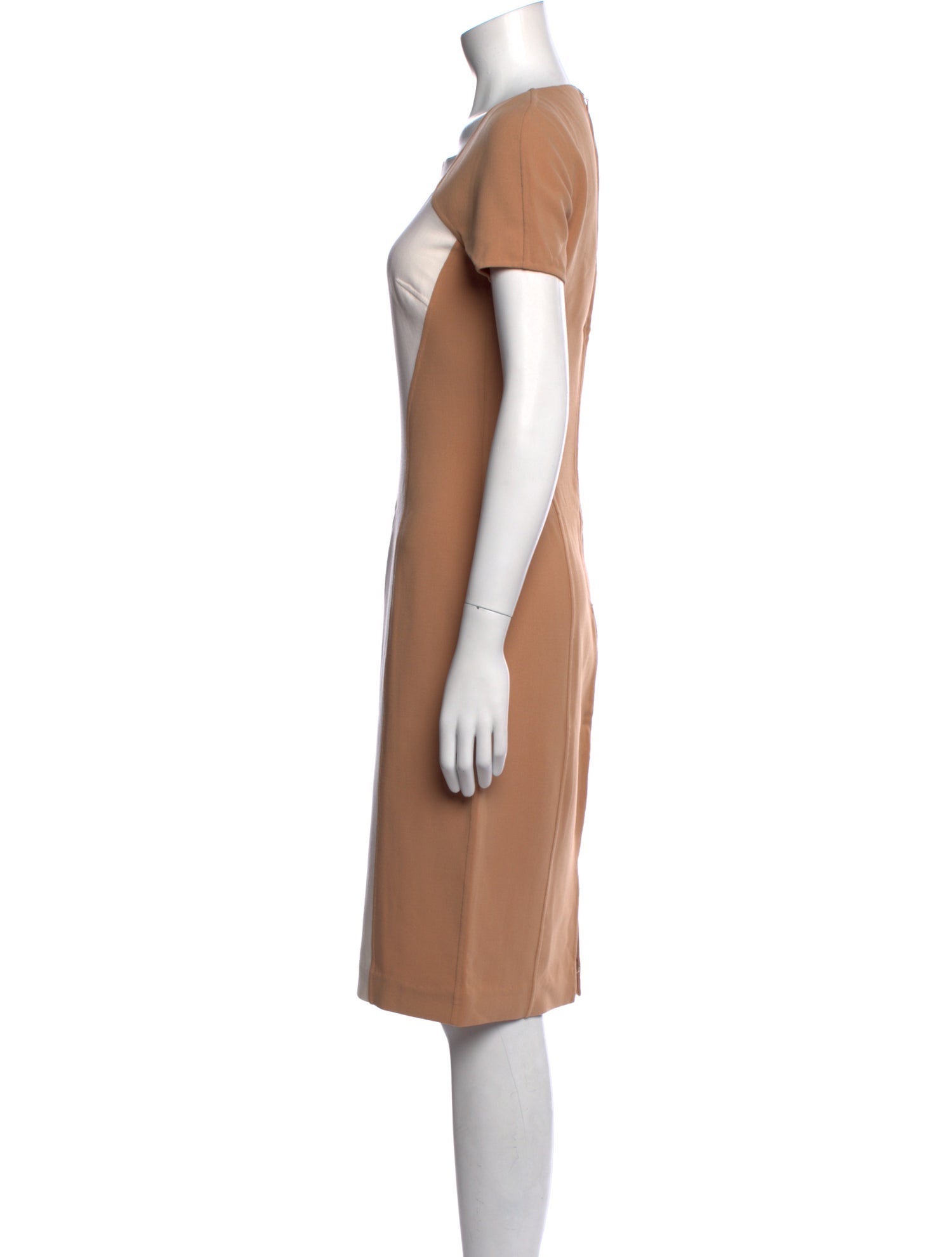 Michael Kors Virgin Wool Knee-Length Dress