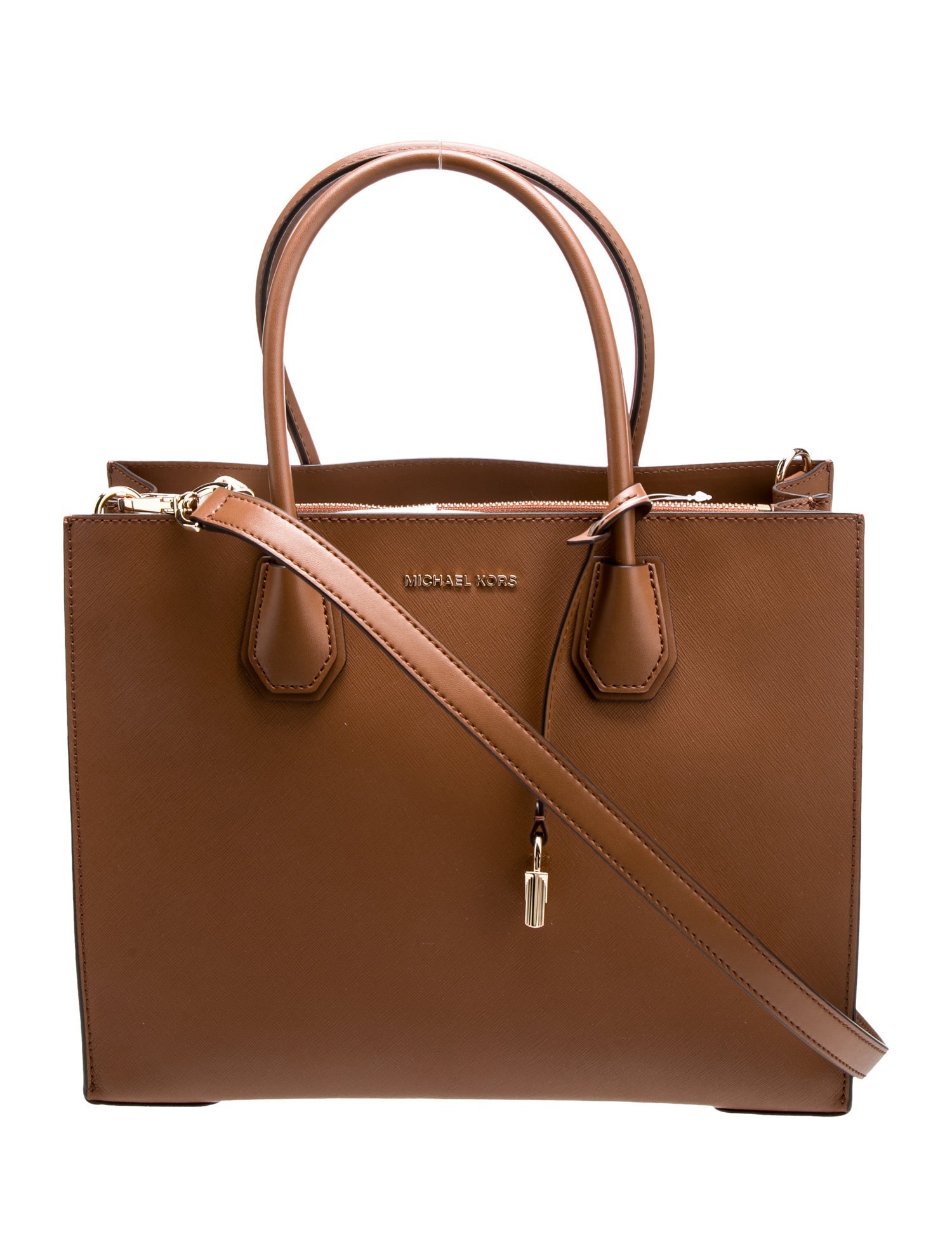 Michael Kors Saffiano Leather Top Handle Bag