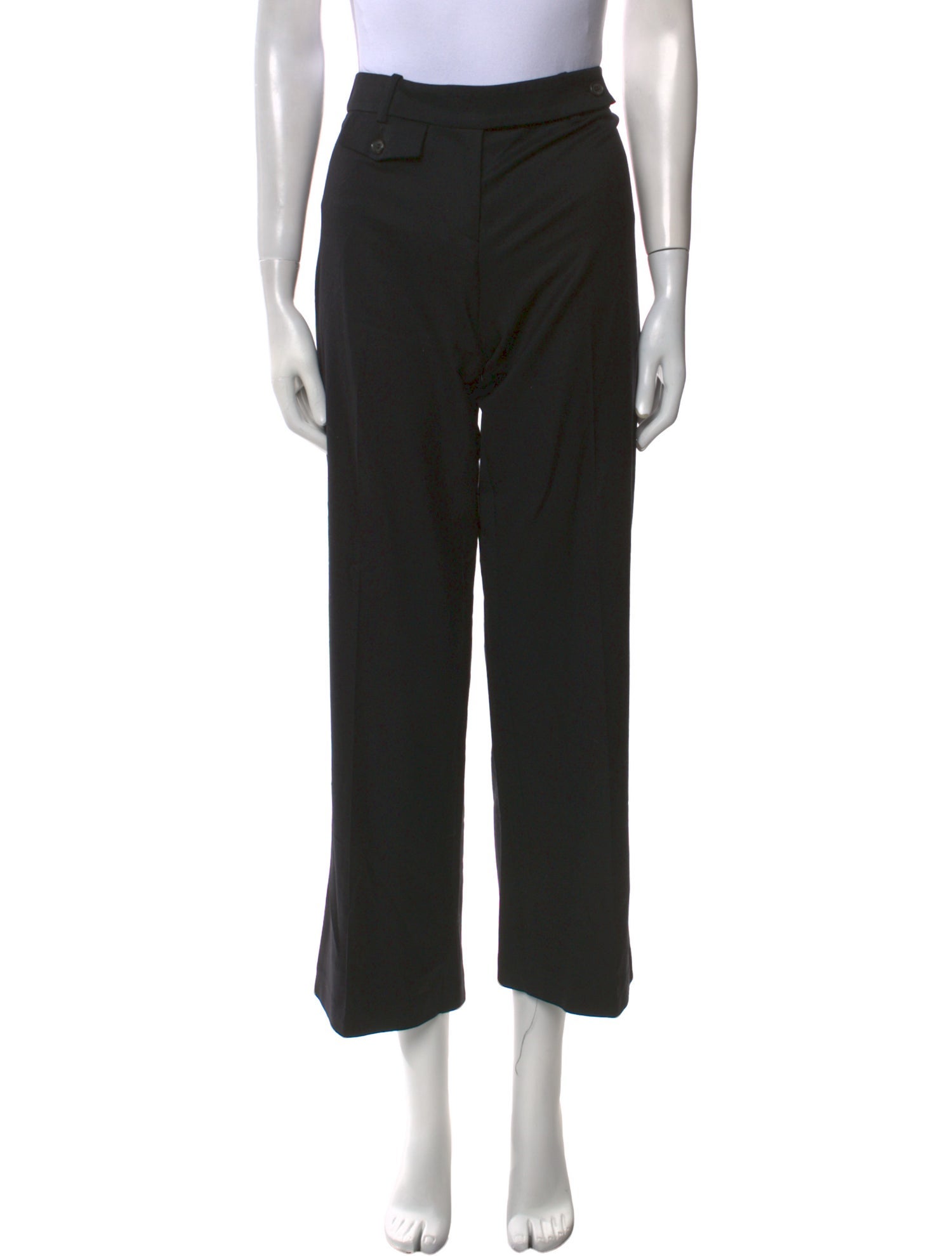 Michael Kors Virgin Wool Wide Leg Pants
