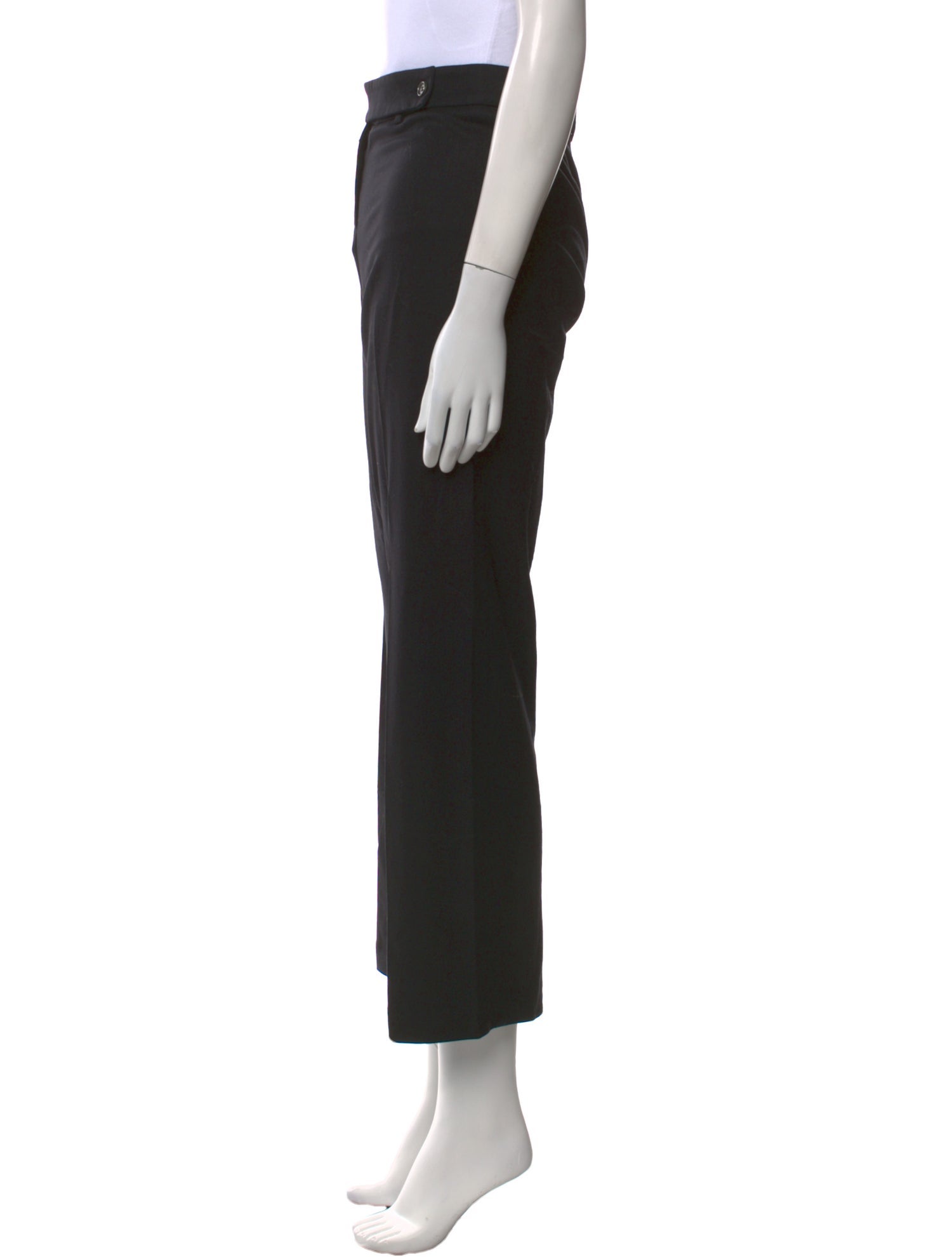 Michael Kors Virgin Wool Wide Leg Pants
