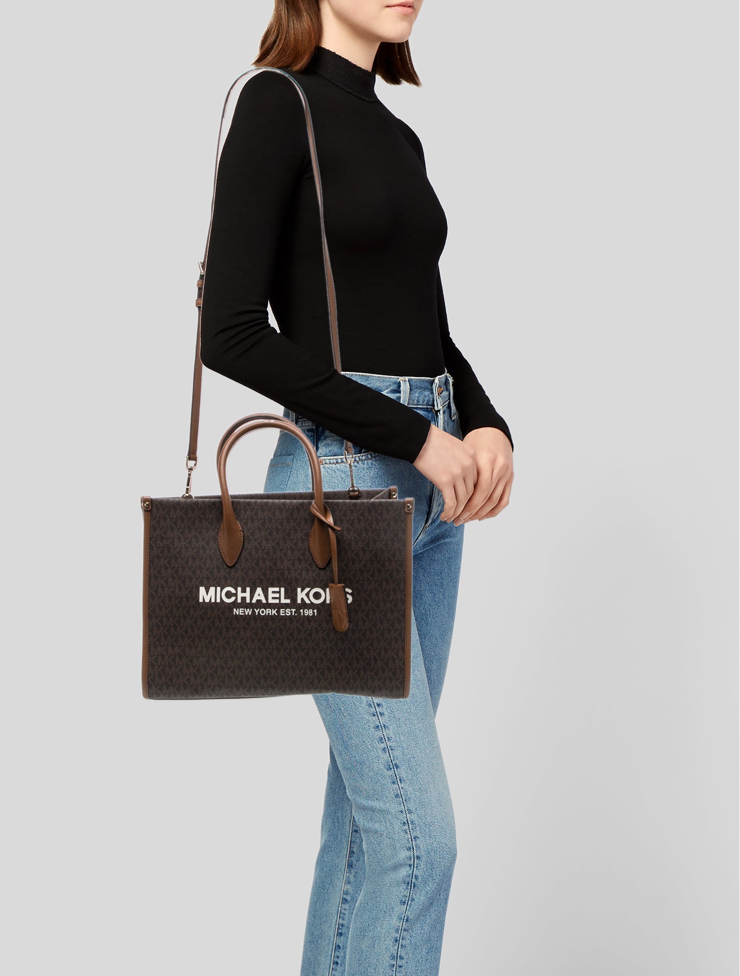 Michael Kors Monogram Shoulder Bag