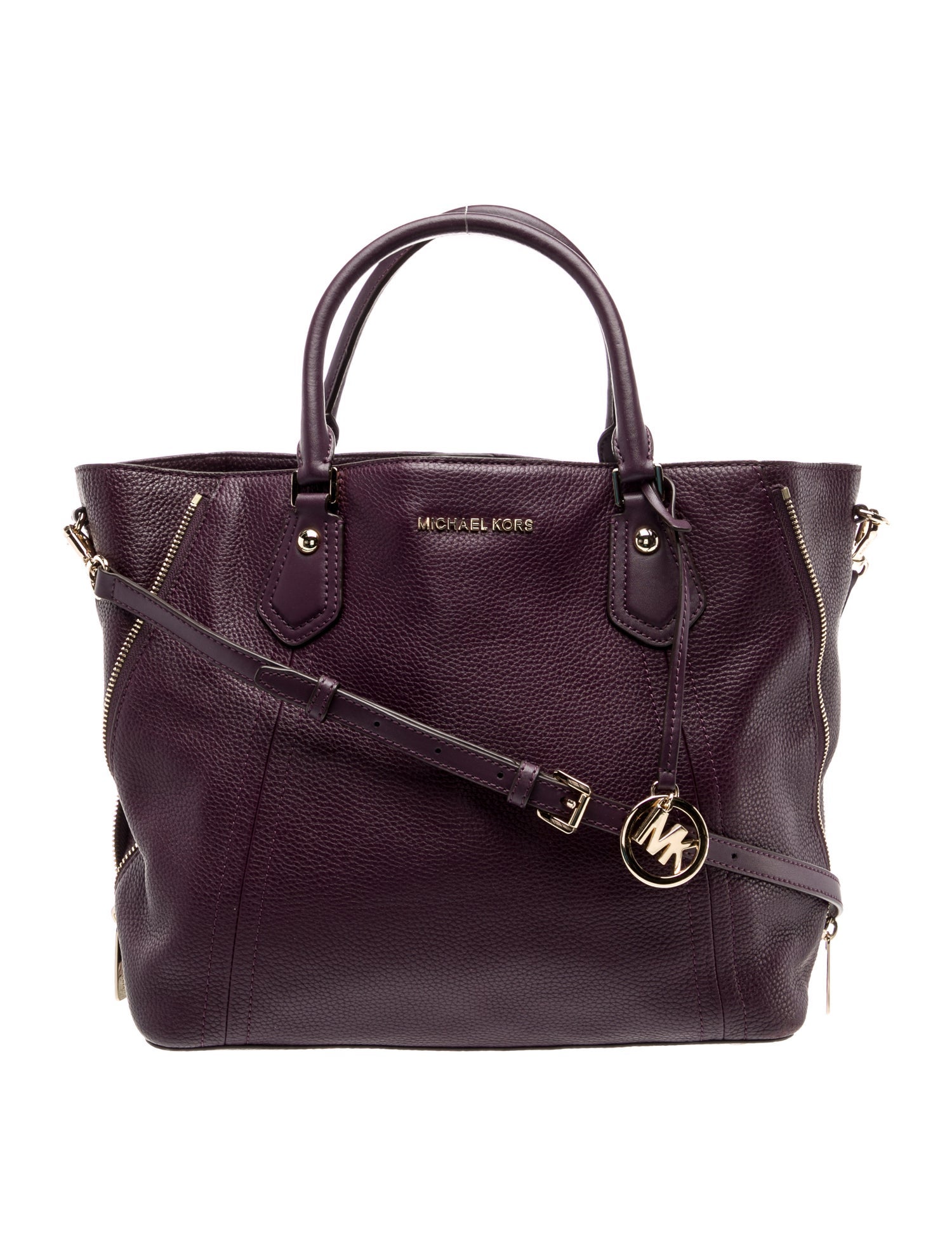 Michael Kors Leather Top Handle Bag