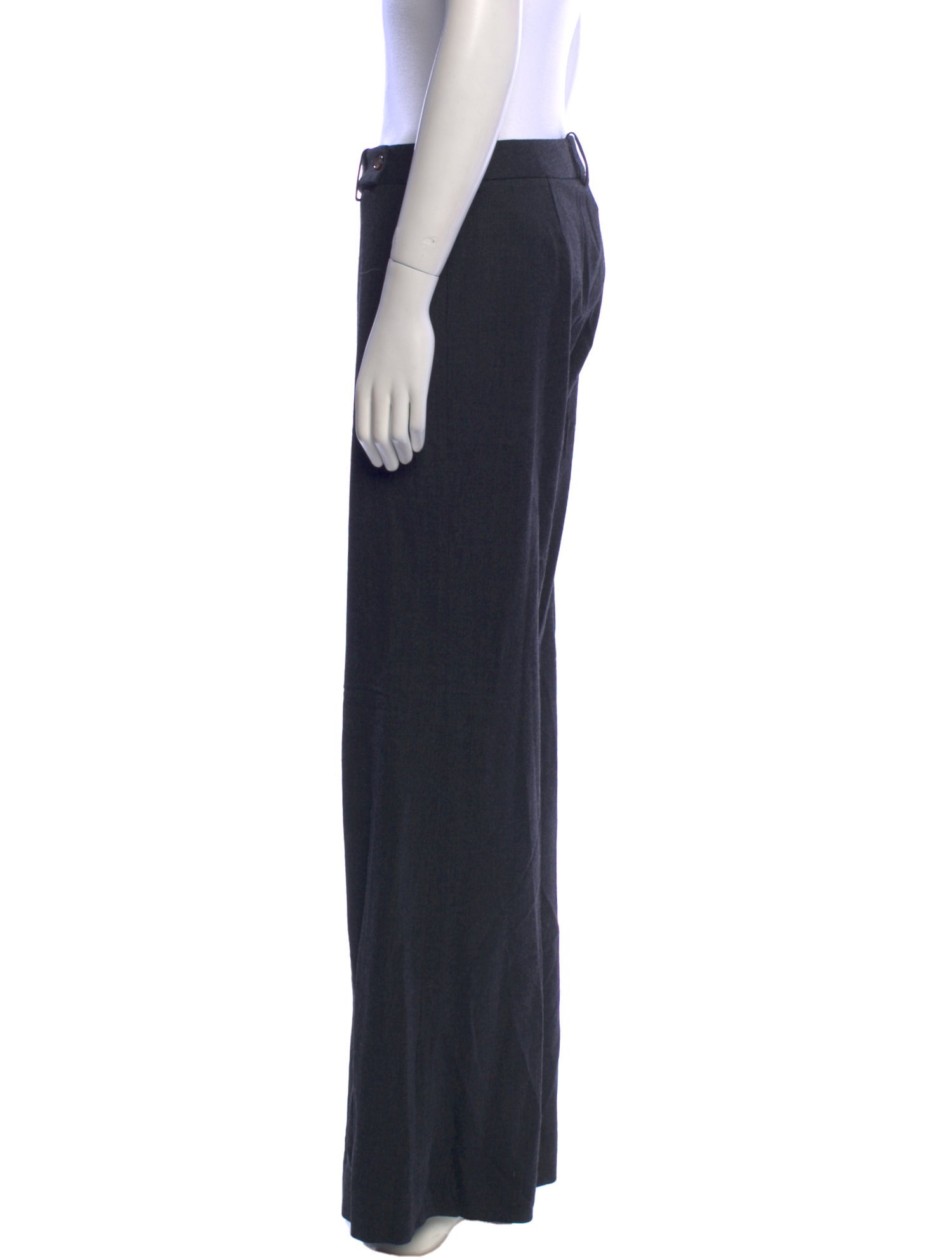 Michael Kors Virgin Wool Wide Leg Pants