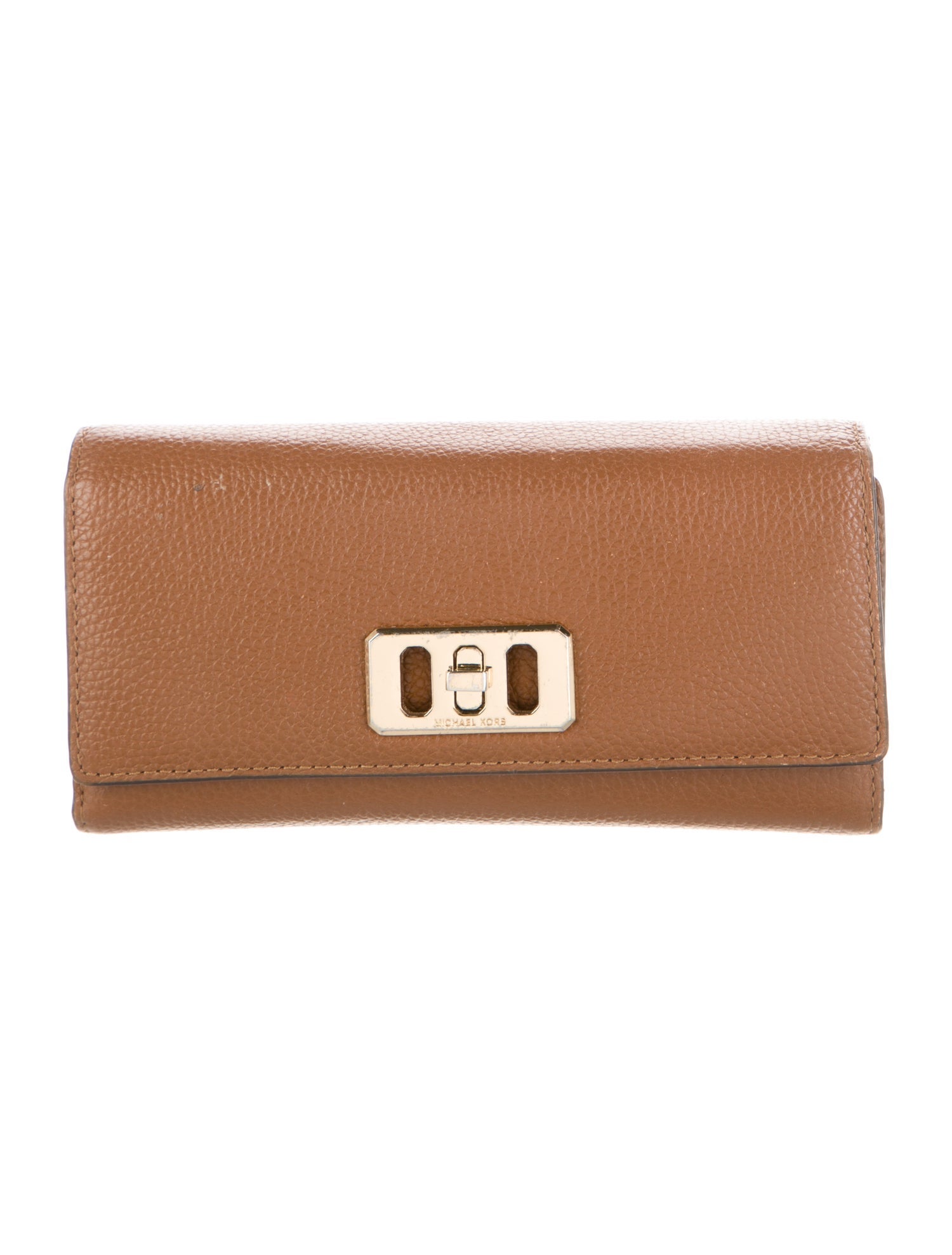 Michael Kors Leather Continental Wallet