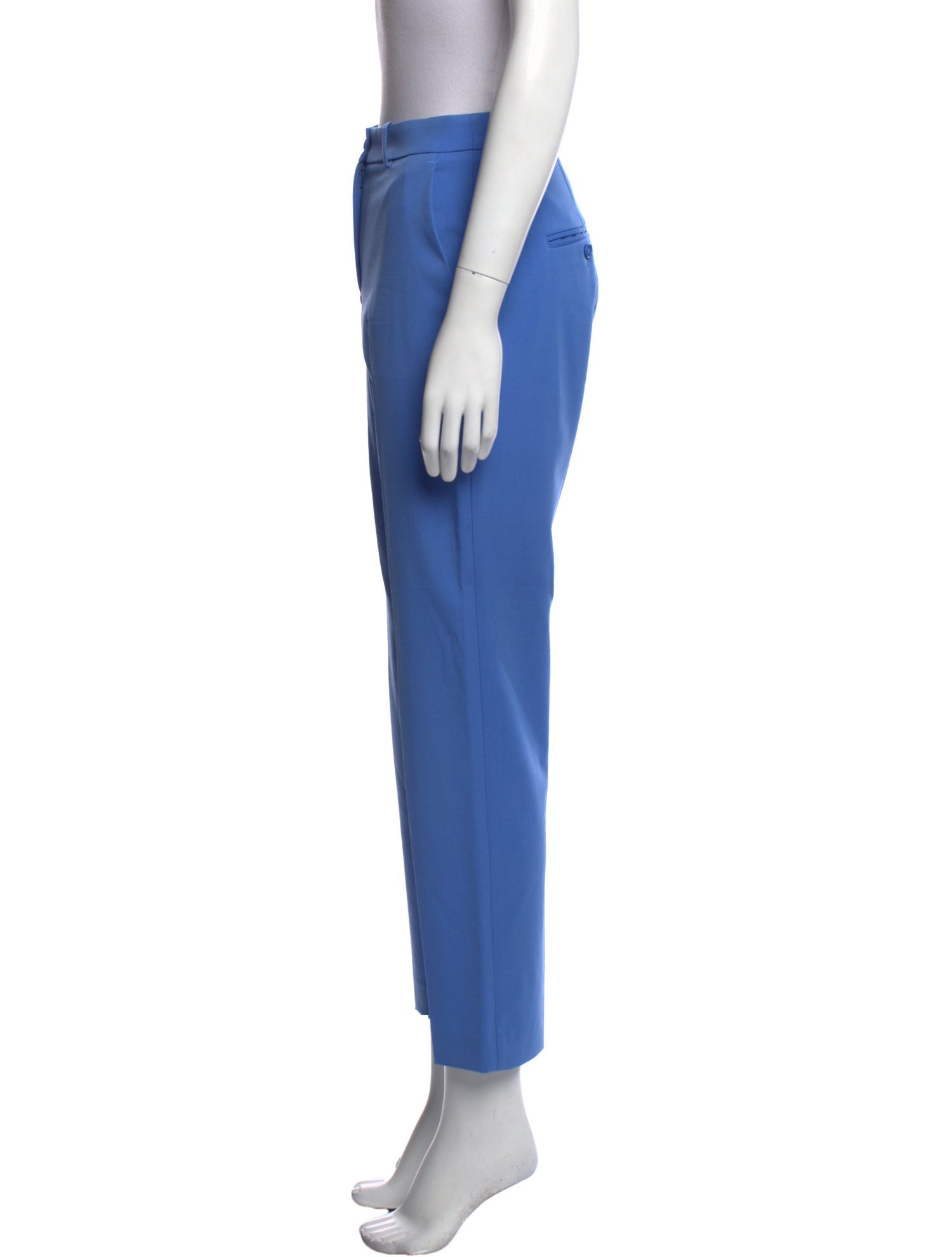 Michael Kors Virgin Wool Straight Leg Pants