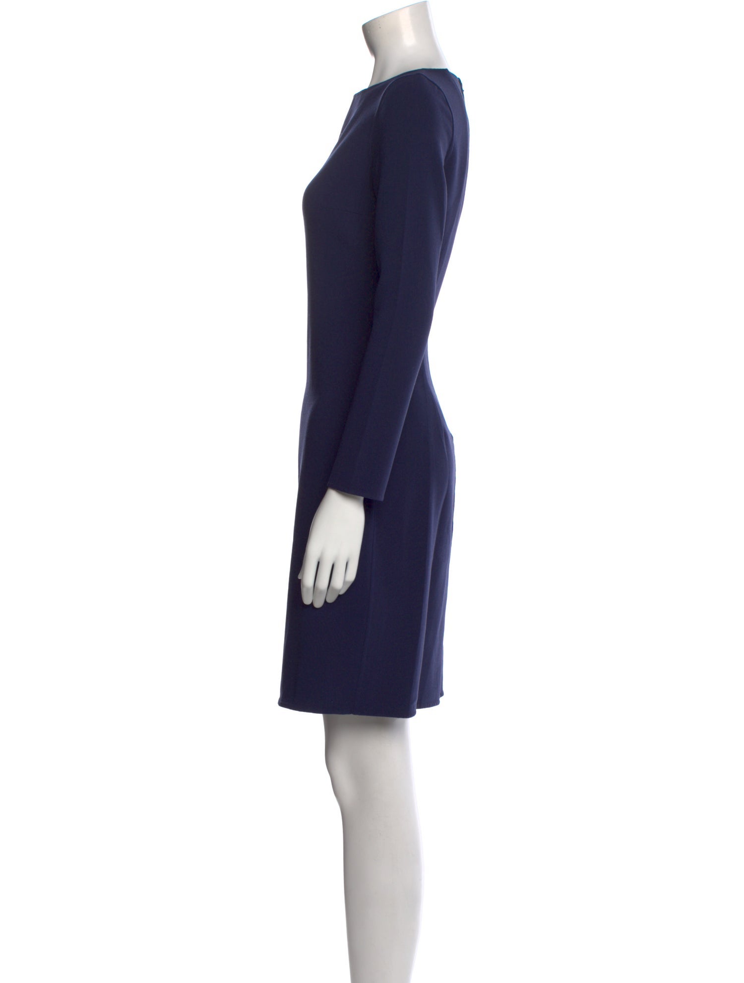 Michael Kors Bateau Neckline Mini Dress