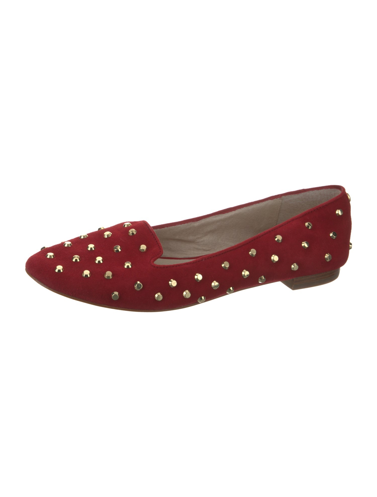 Michael Kors Suede Printed Ballet Flats