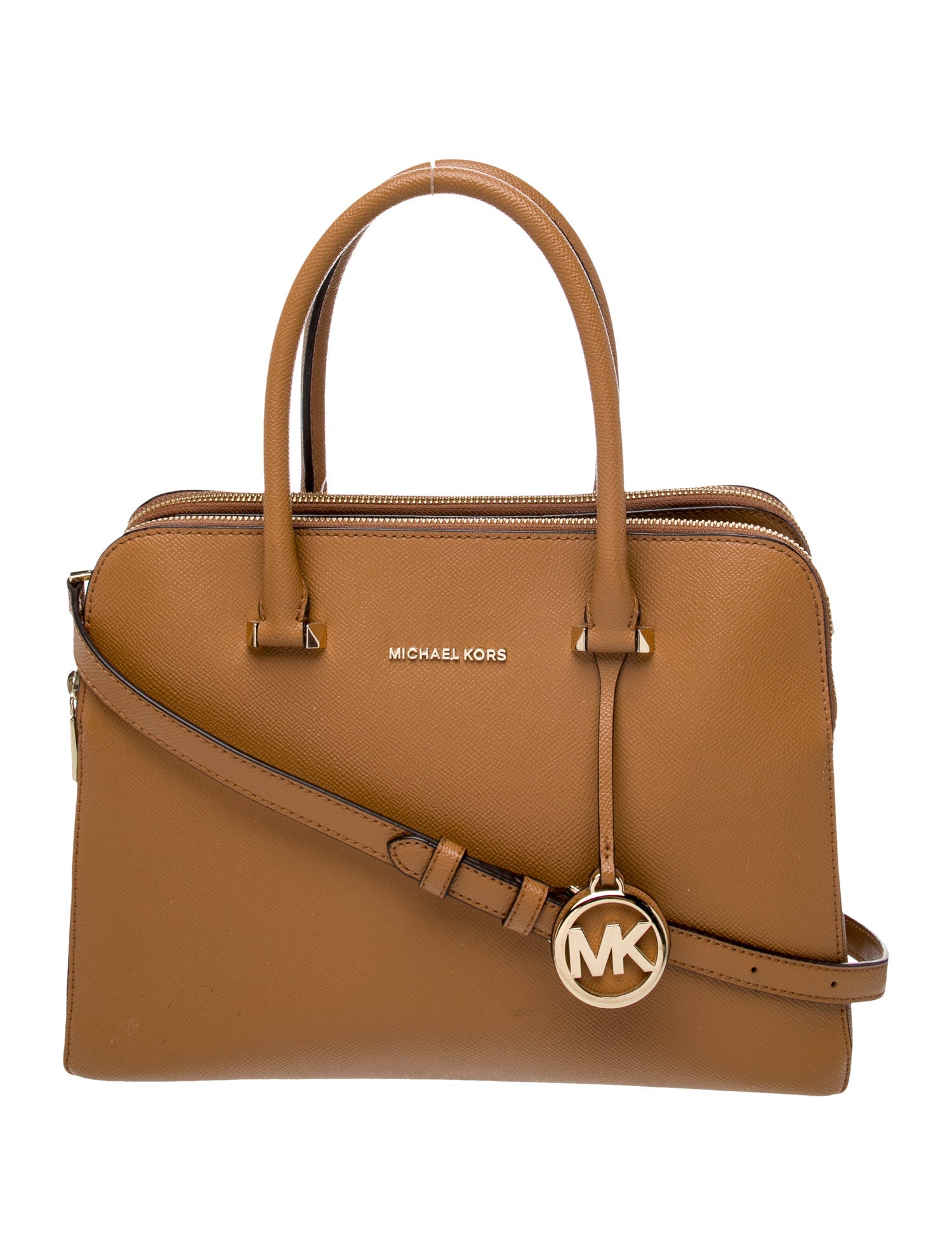 Michael Kors Saffiano Leather Top Handle Bag