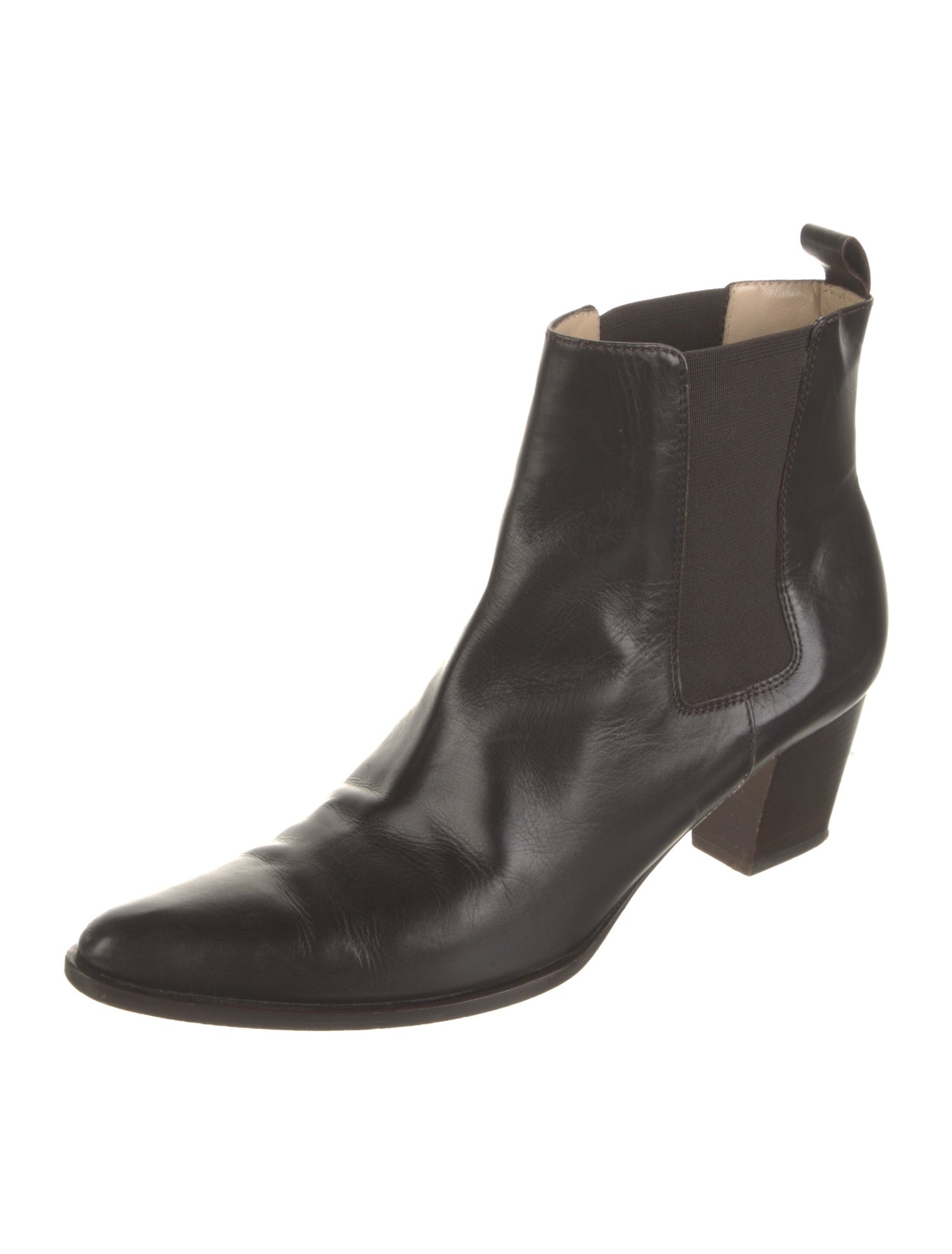 Michael Kors Leather Chelsea Boots