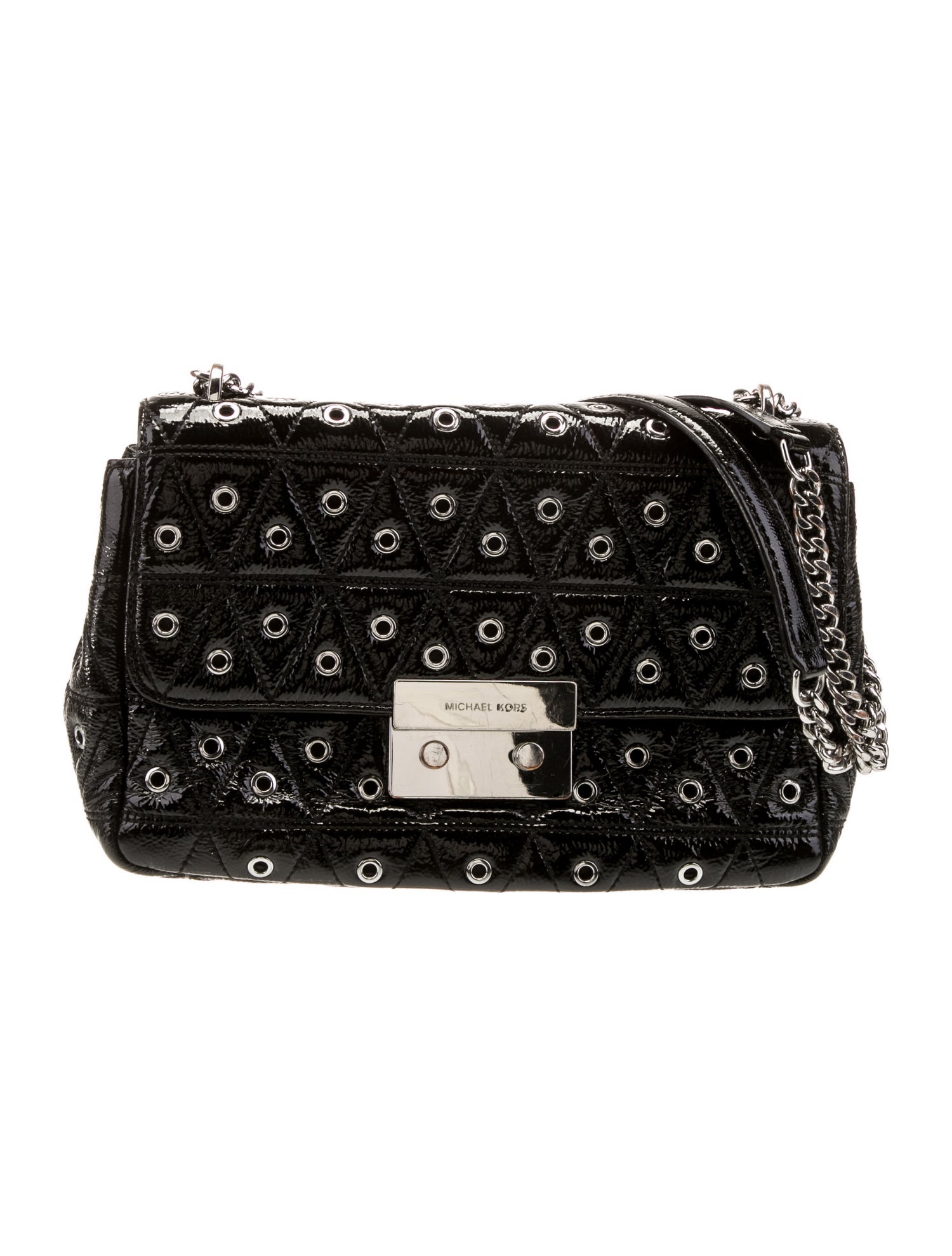 Michael Kors Patent Leather Crossbody Bag