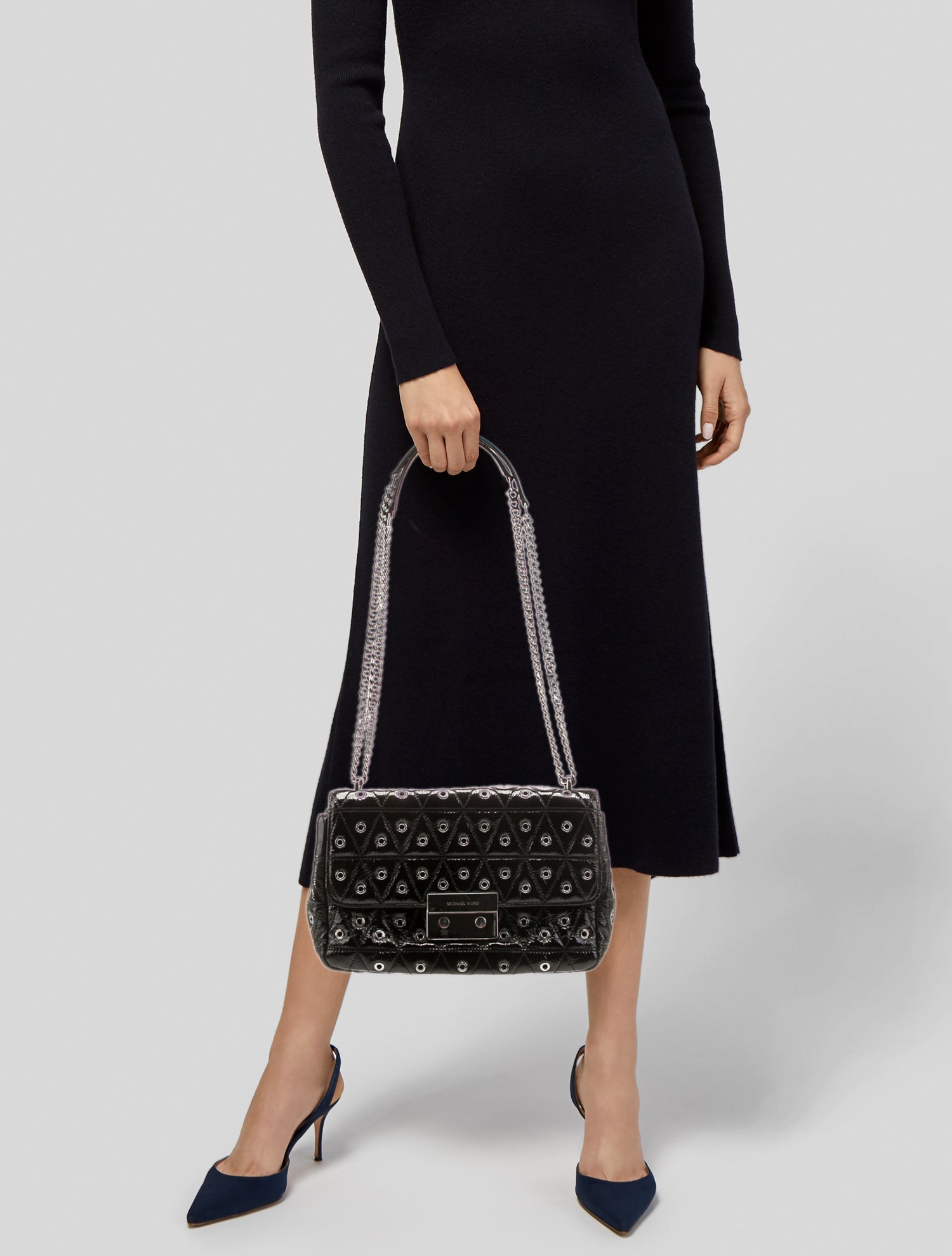 Michael Kors Patent Leather Crossbody Bag